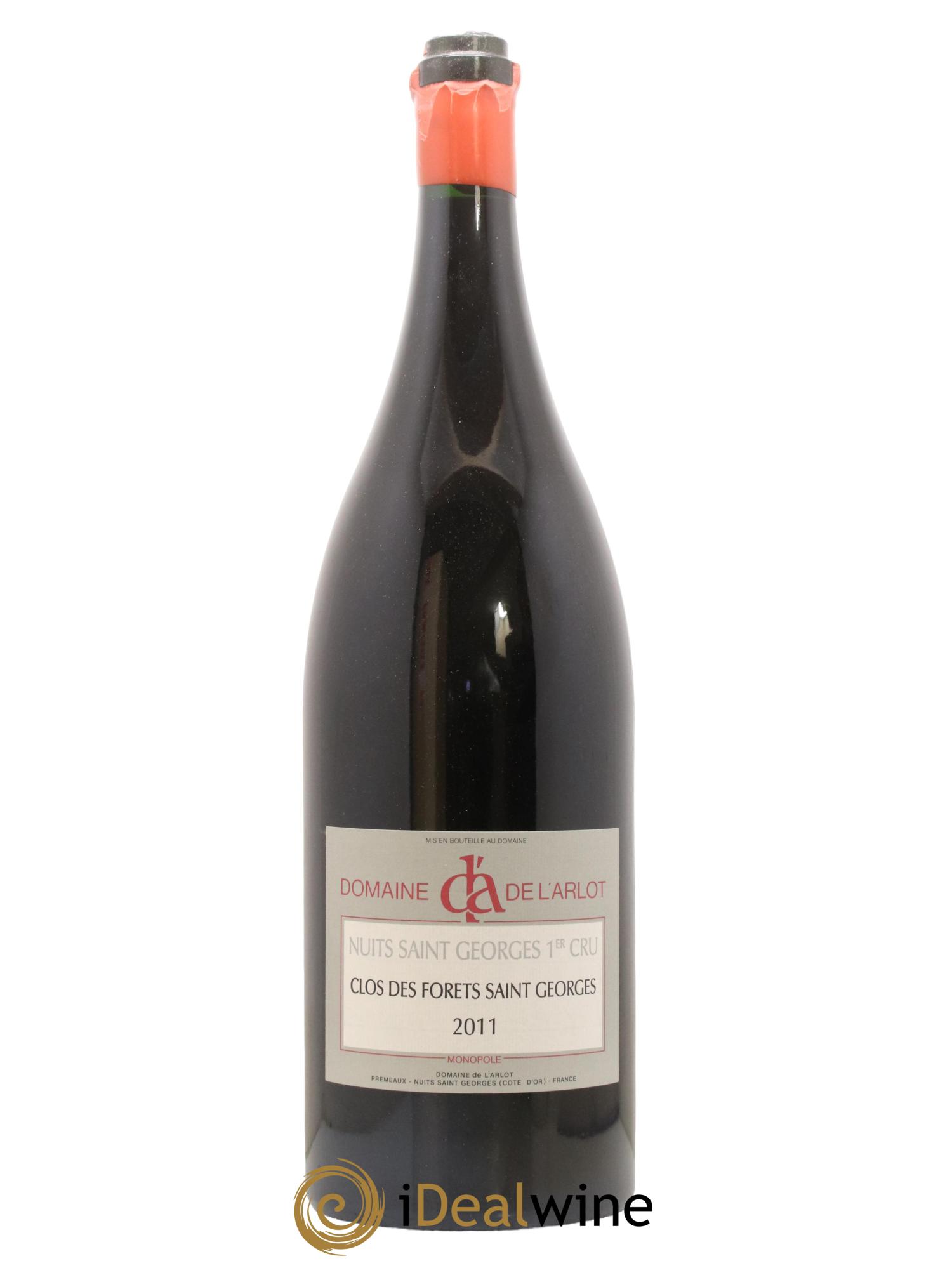 Nuits-Saint-Georges 1er Cru Clos des Forêts Saint-Georges Domaine de l'Arlot 2011 - Lot de 1 double magnum - 1