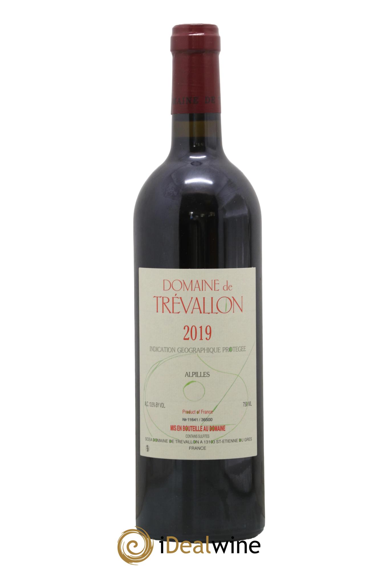 Alpilles Trévallon (Domaine de) Eloi Dürrbach 2019 - Lot de 1 bouteille - 0