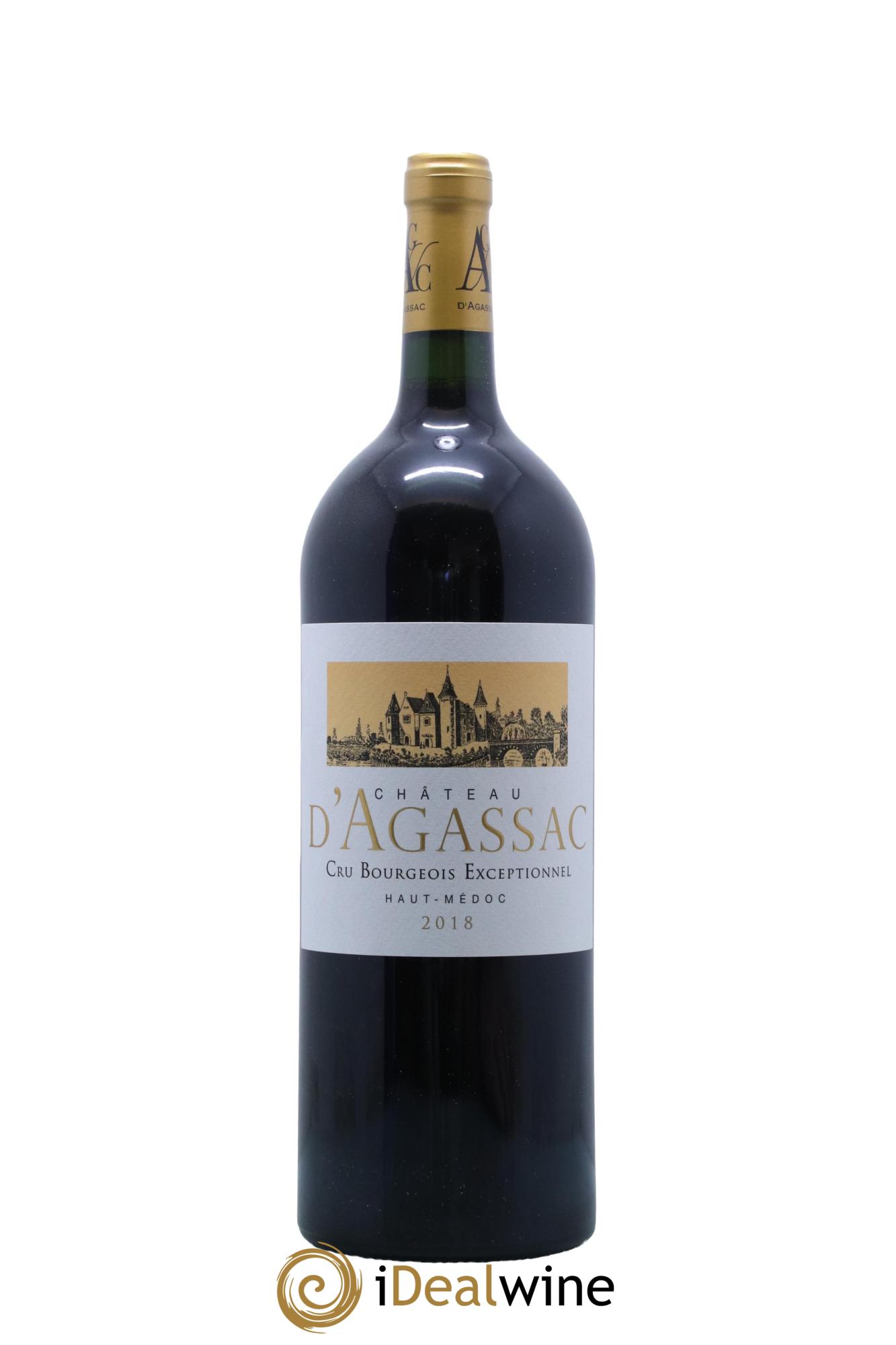 Château d' Agassac Cru Bourgeois 2018 - Lot de 1 magnum - 1