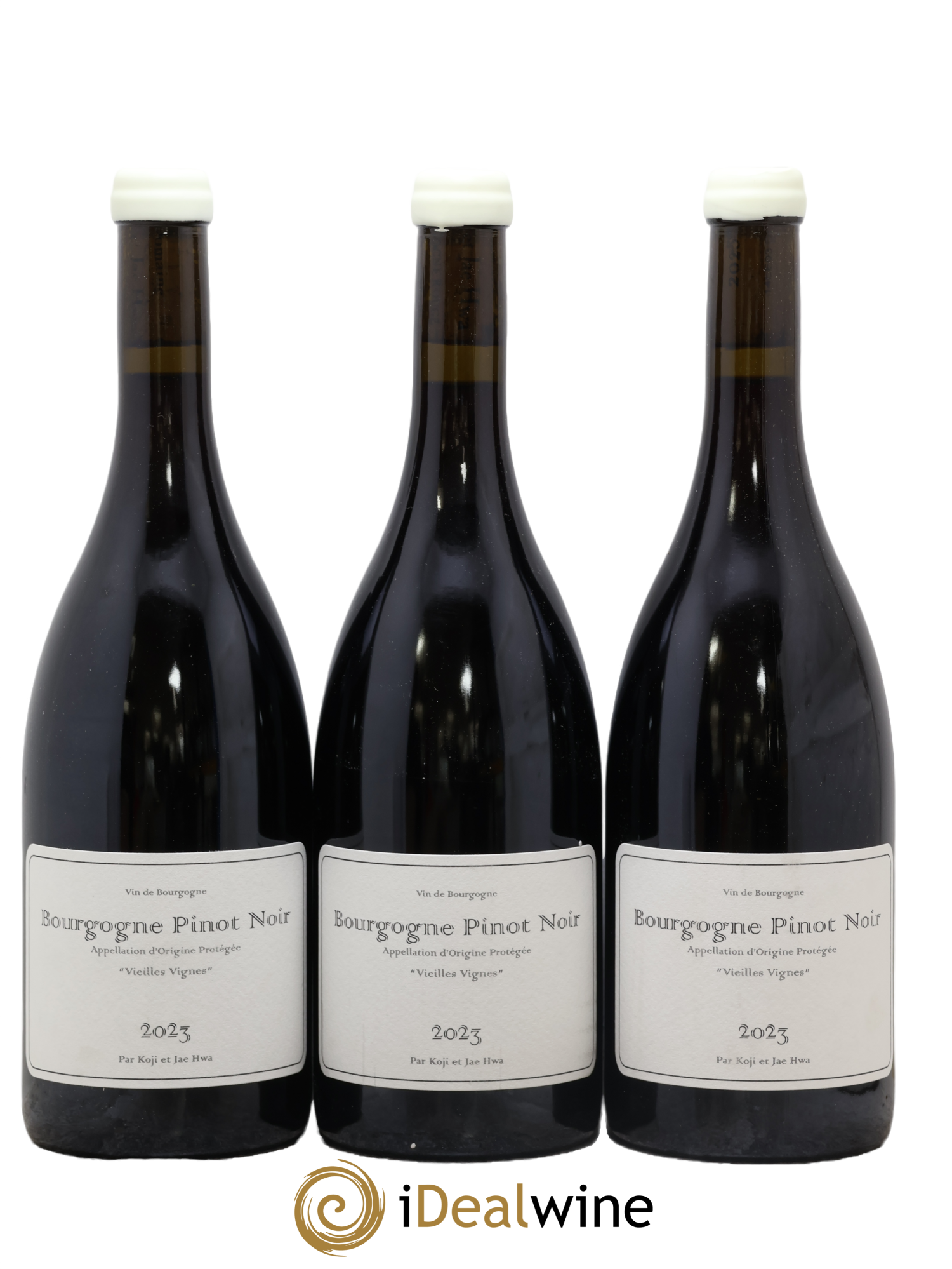 Bourgogne Vieilles Vignes Koji et Jae Hwa 2023 - Lot de 3 bouteilles - 0