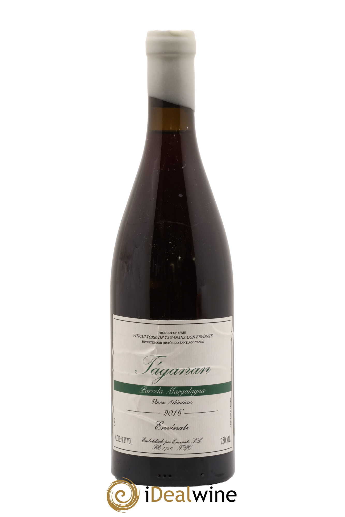 Vinos Atlanticos - Islas Canarias Táganan Tinto Margalagua Envinate 2016 - Lot de 1 bouteille - 0