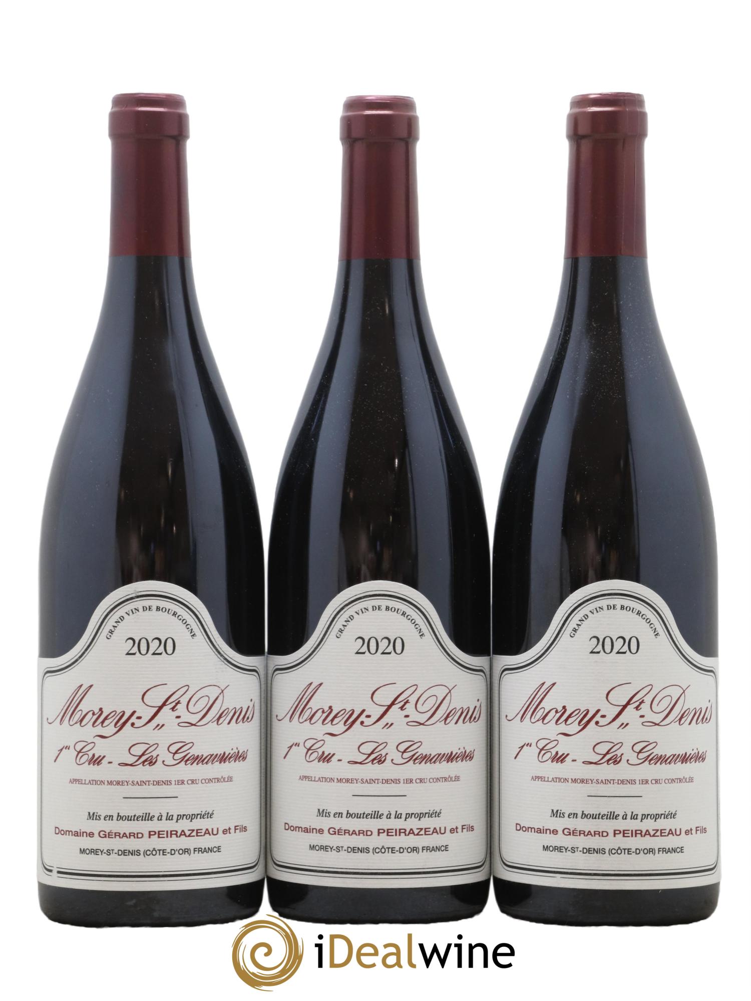 Morey-Saint-Denis 1er Cru Les Genavrières Peirazeau (Domaine) 2020 - Lot de 3 bouteilles - 0