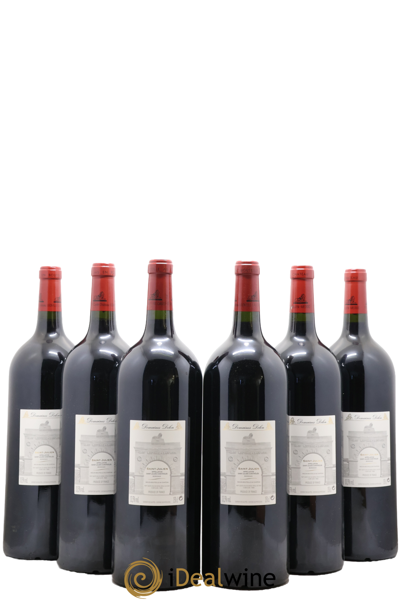 Château Léoville Las Cases 2ème Grand Cru Classé 2010 - Posten von 6 Magnum - 1
