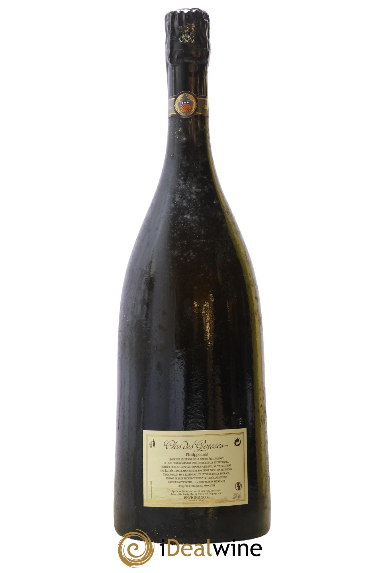 Clos des Goisses Philipponnat 1999 - Lot de 1 magnum - 2
