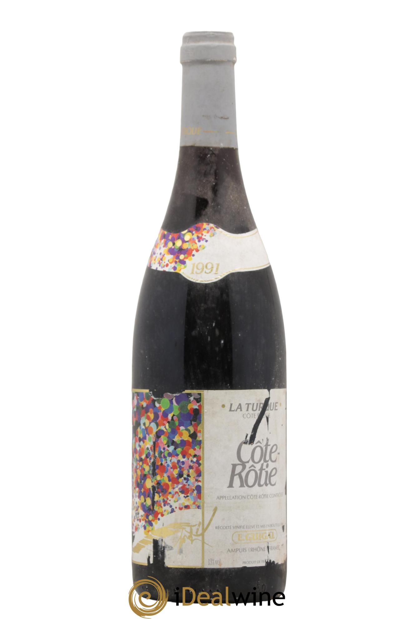 Côte-Rôtie La Turque Guigal 1991 - Lot de 1 bouteille - 0