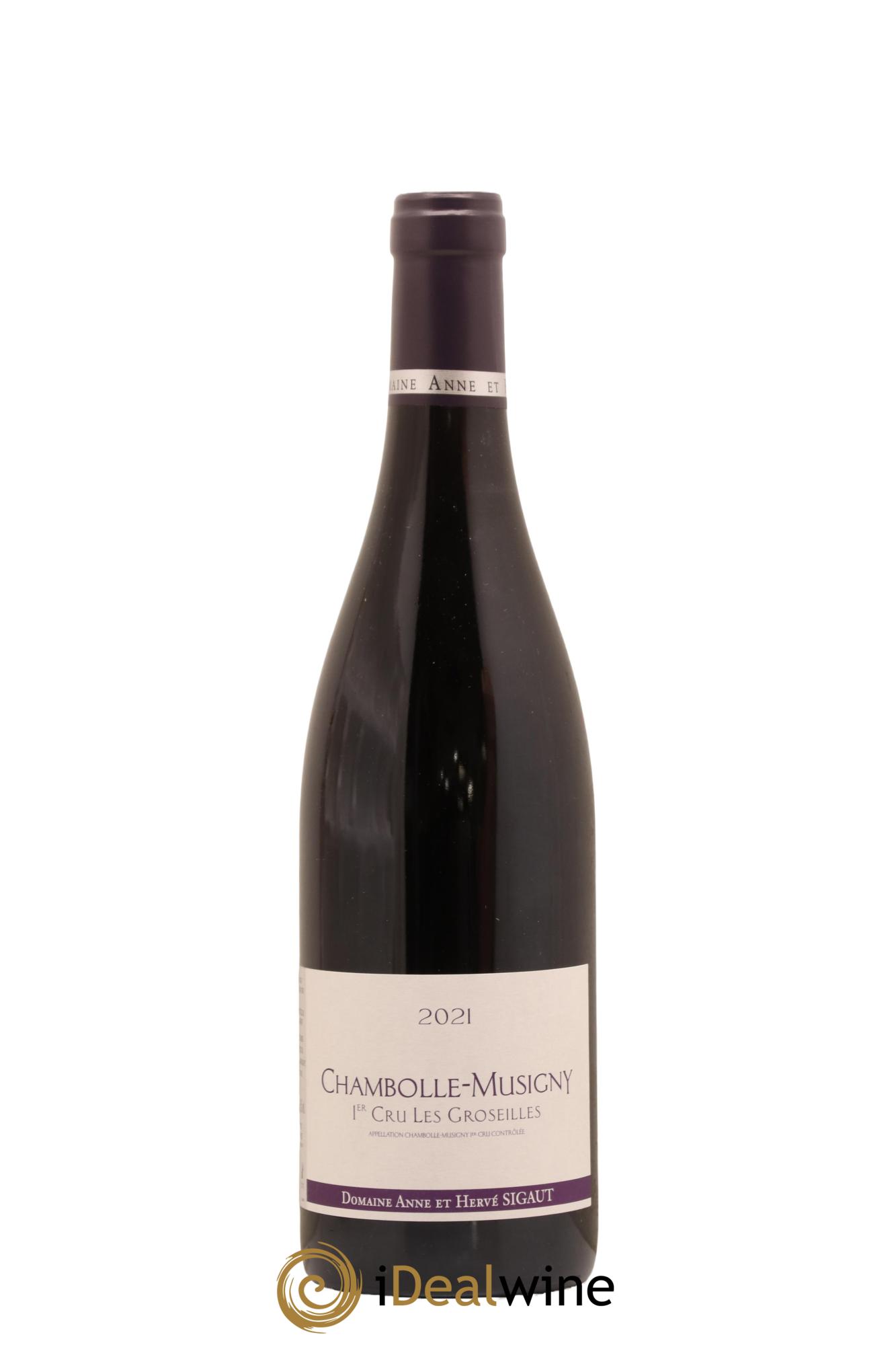 Chambolle-Musigny 1er Cru Les Groseilles Anne et Hervé Sigaut (Domaine) 2021 - Lot de 1 bouteille - 0