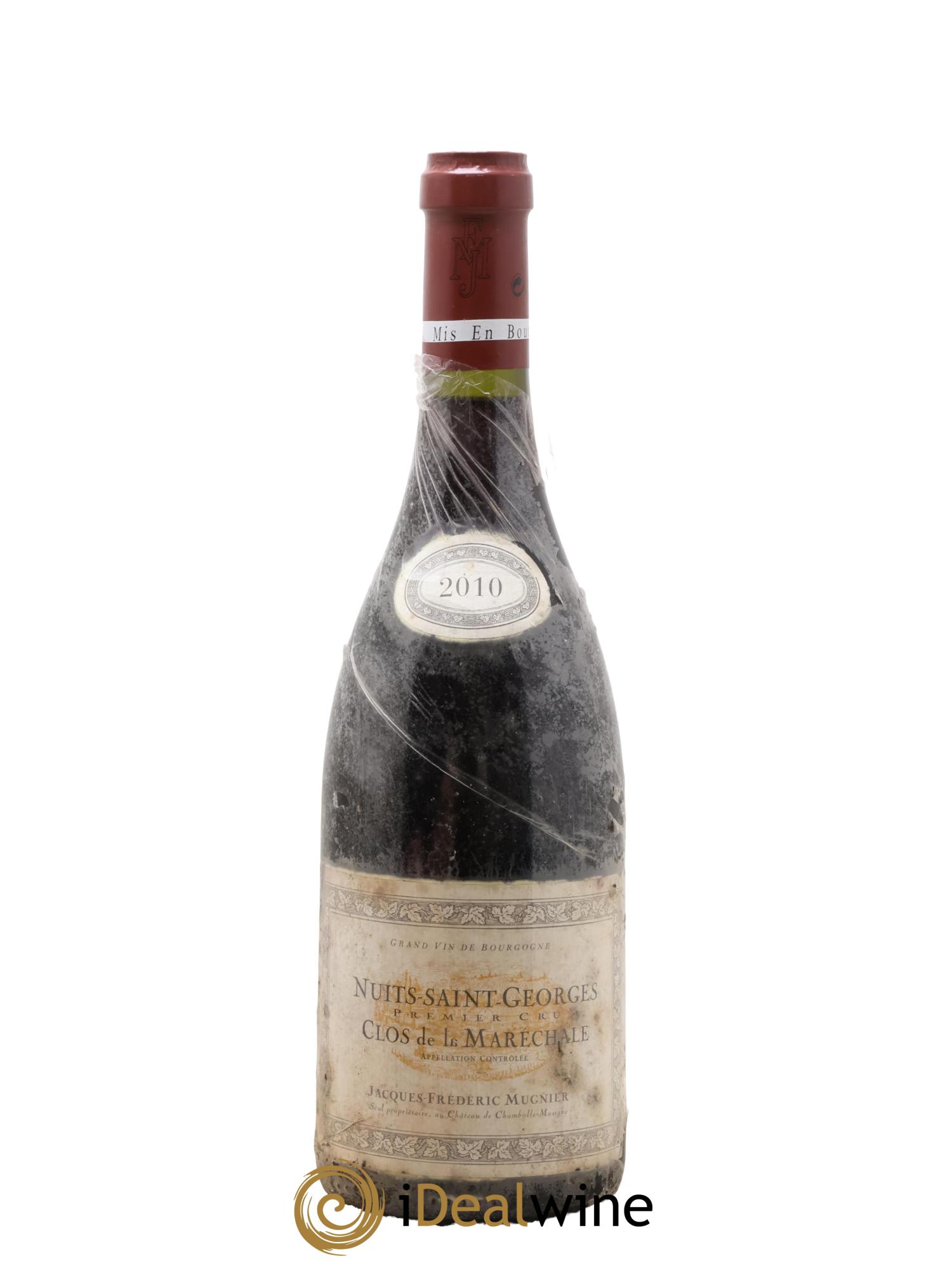Nuits-Saint-Georges 1er Cru Clos de La Maréchale Jacques-Frédéric Mugnier 2010 - Posten von 1 Flasche - 0
