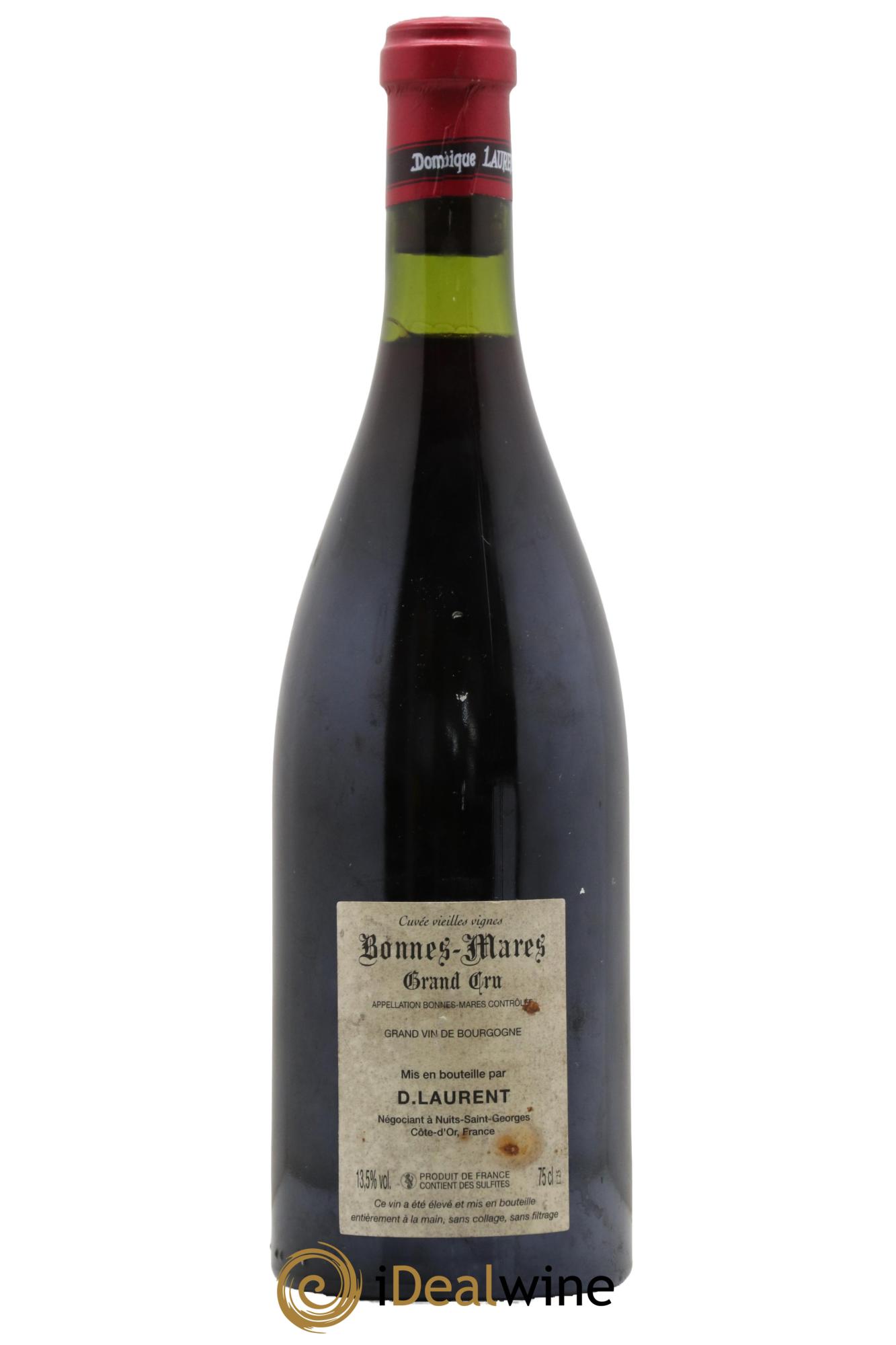 Bonnes-Mares Grand Cru Grande Cuvée Vieilles Vignes Dominique Laurent 2005 - Lot de 1 bouteille - 1