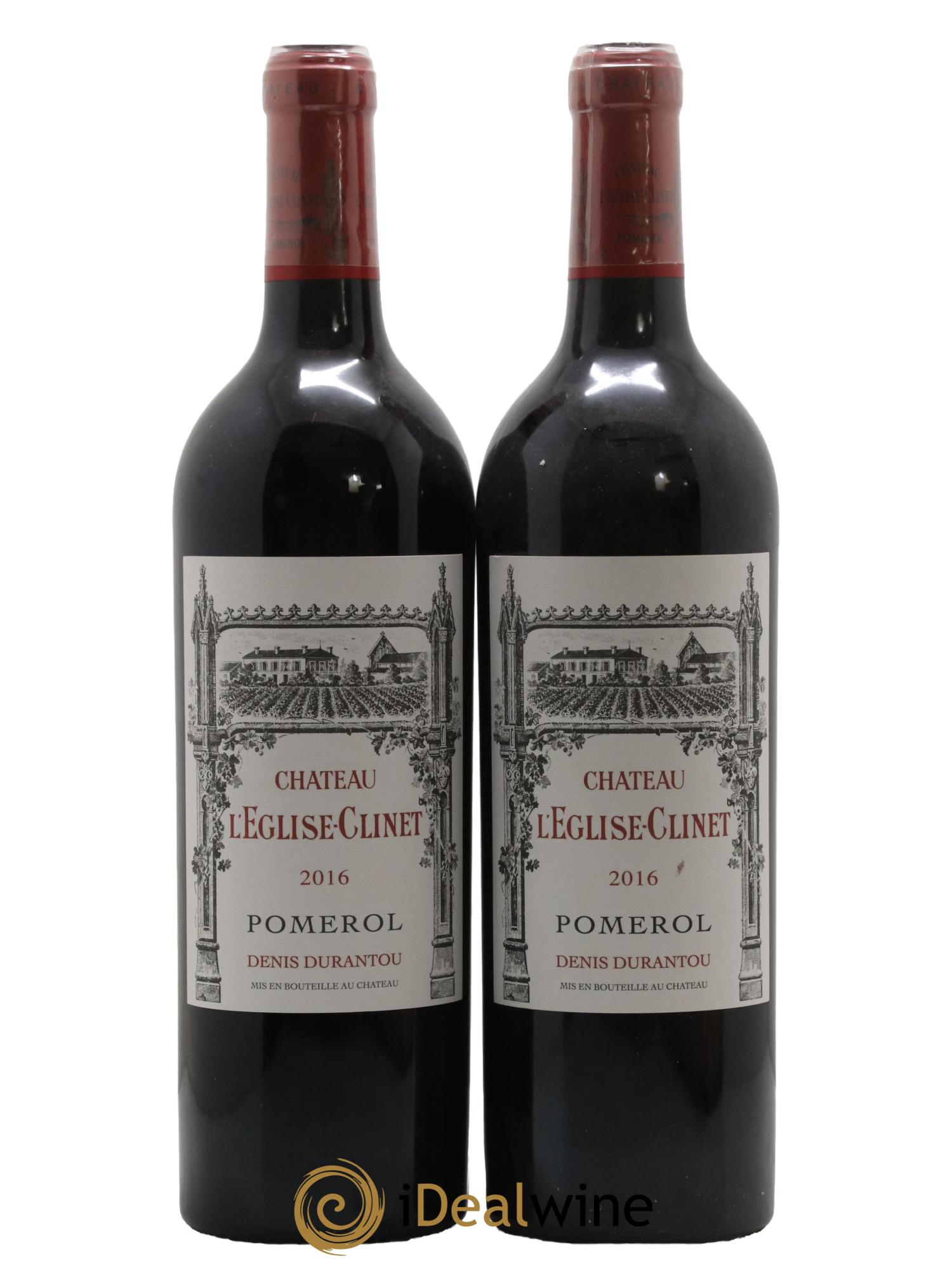 Château l' Église Clinet 2016 - Lot de 2 bouteilles - 0