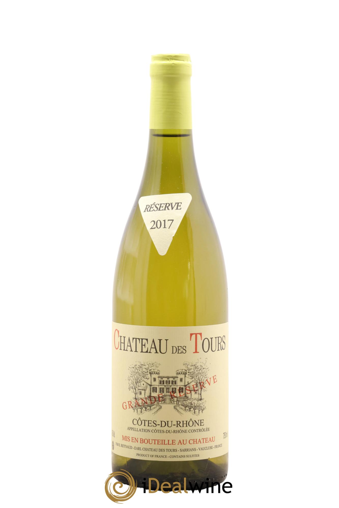 Côtes-du-Rhône Château des Tours Grande Réserve Emmanuel Reynaud 2017 - Lot de 1 bouteille - 0