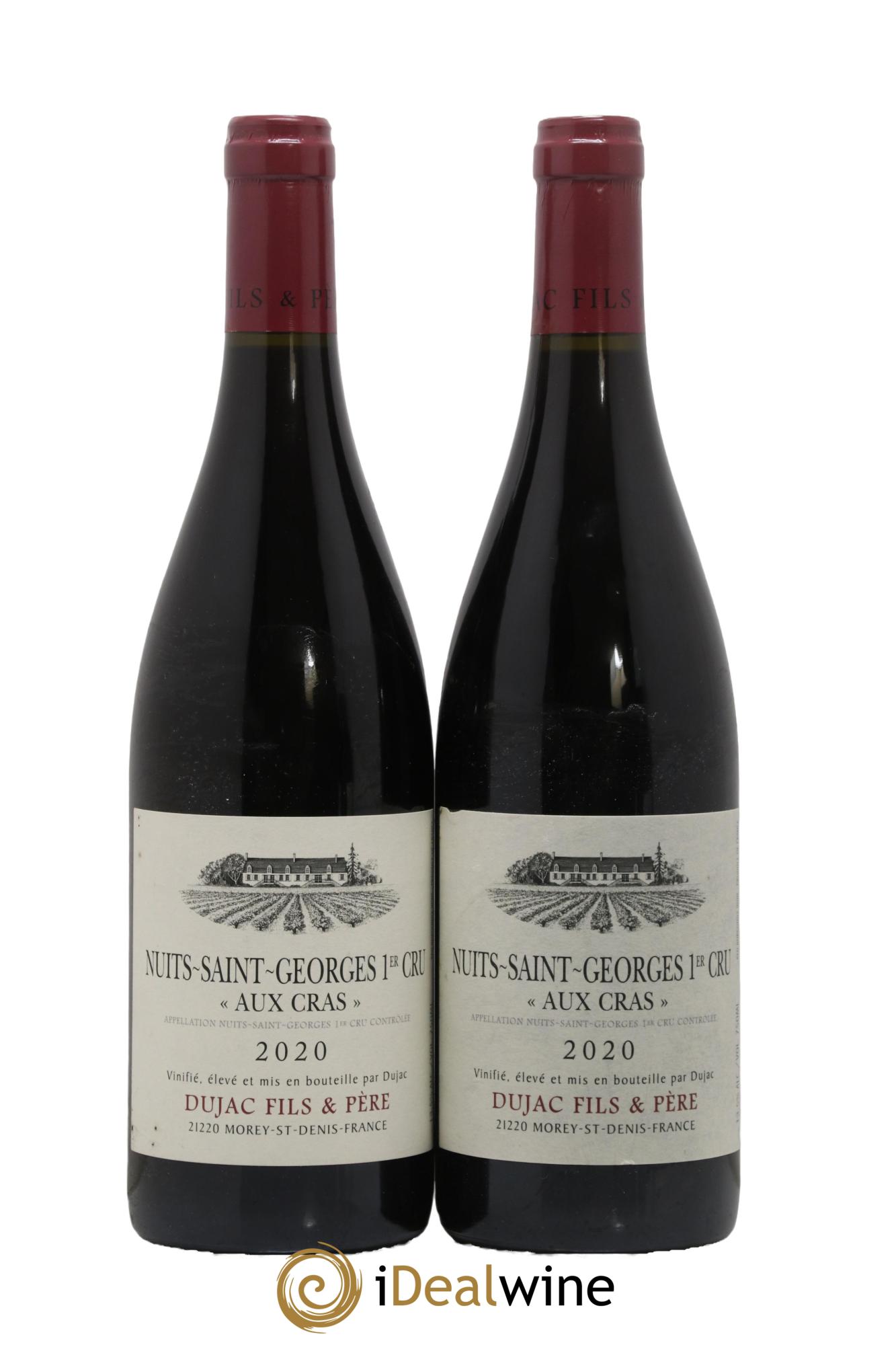 Nuits-Saint-Georges 1er Cru Aux Cras Dujac Fils et Père 2020 - Lot of 2 bottles - 0