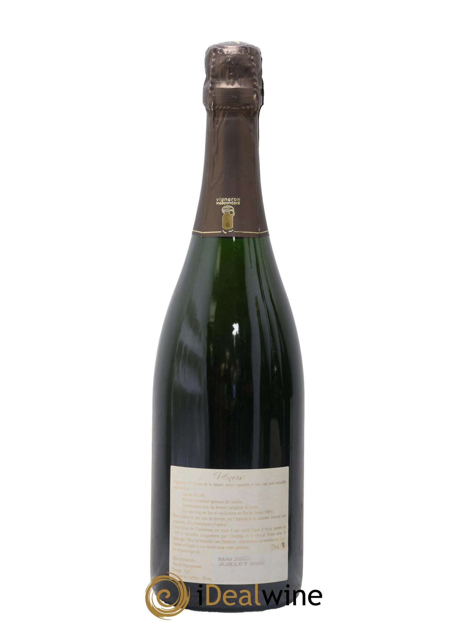 Vénus Blanc de Blancs Brut Nature Pascal Agrapart 2002 - Lotto di 1 bottiglia - 1