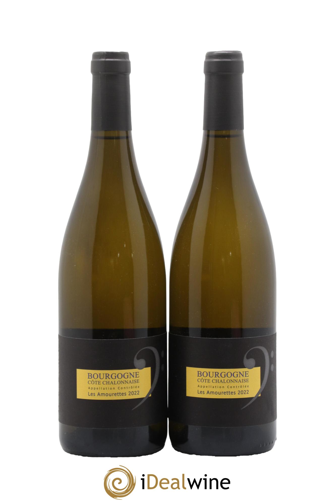 Bourgogne Côte Chalonnaise Les Amourettes Les Champs De L'Abbaye 2022 - Lot de 2 bouteilles - 0