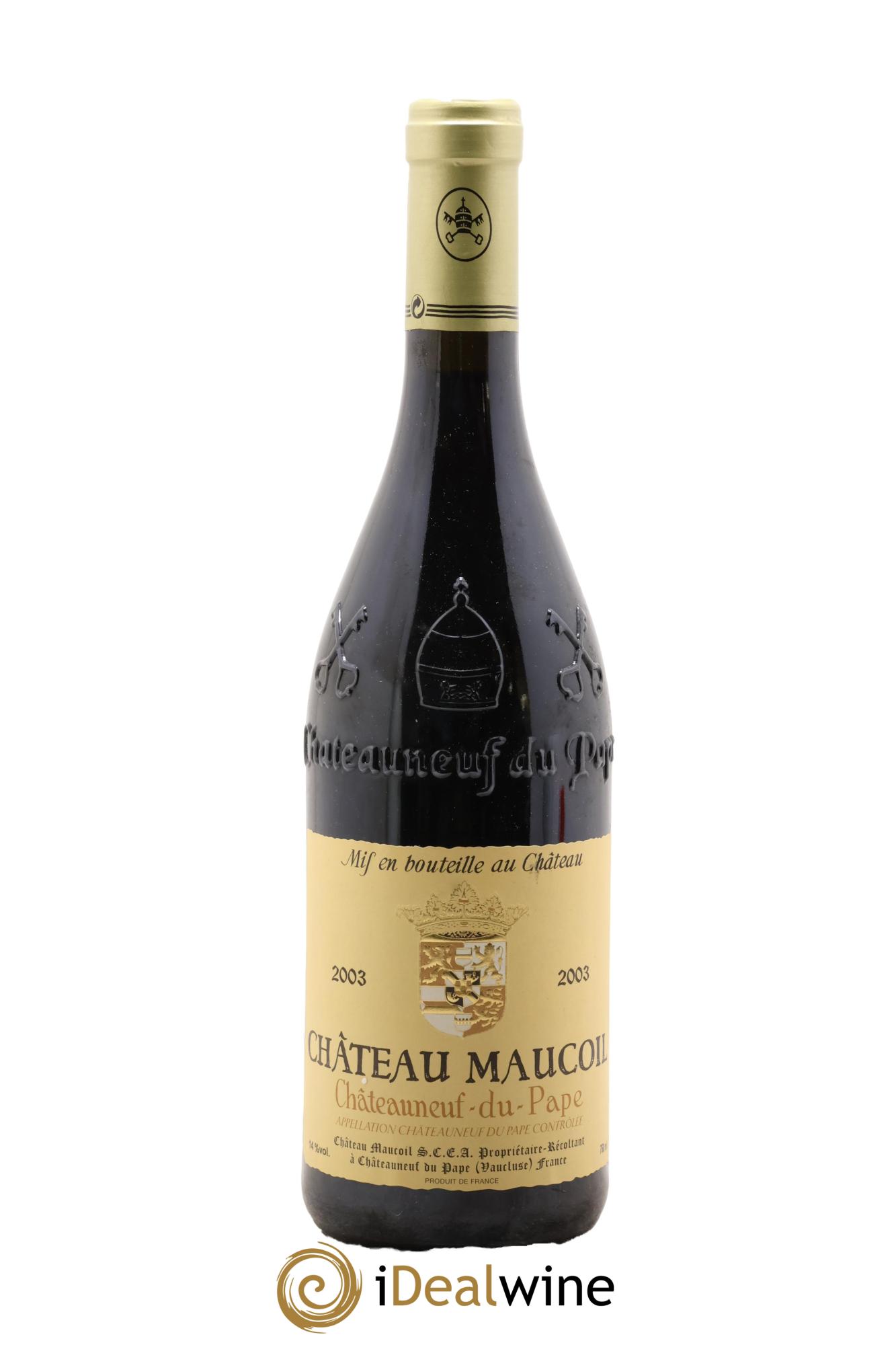 Châteauneuf-du-Pape Château Maucoil 2003 - Lot of 1 bottle - 0