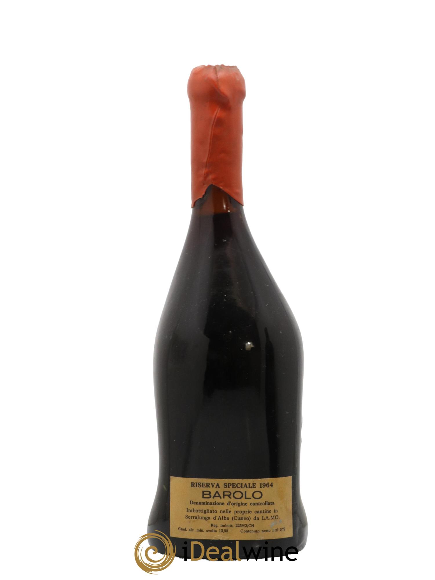 Barolo Riserva speciale LA.MO. 1964 - Posten von 1 Flasche - 1