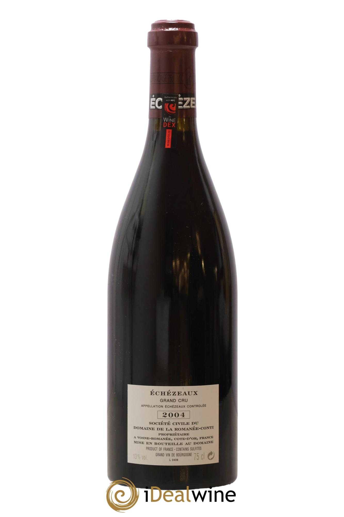 Echezeaux Grand Cru Domaine de la Romanée-Conti 2004 - Lot de 1 bouteille - 1
