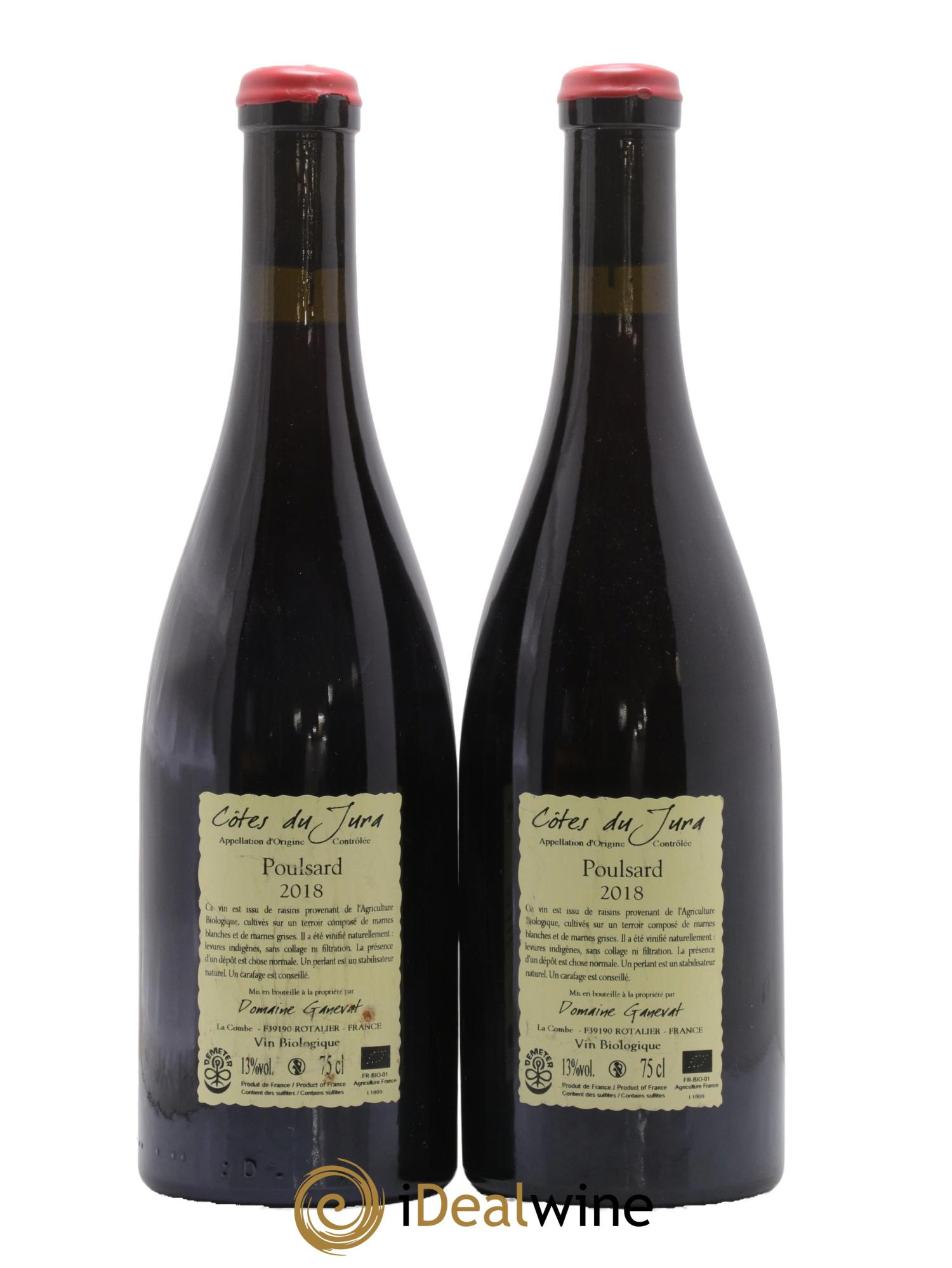 Côtes du Jura Cuvée de l'Enfant Terrible Jean-François Ganevat (Domaine) 2018 - Lot of 2 bottles - 1