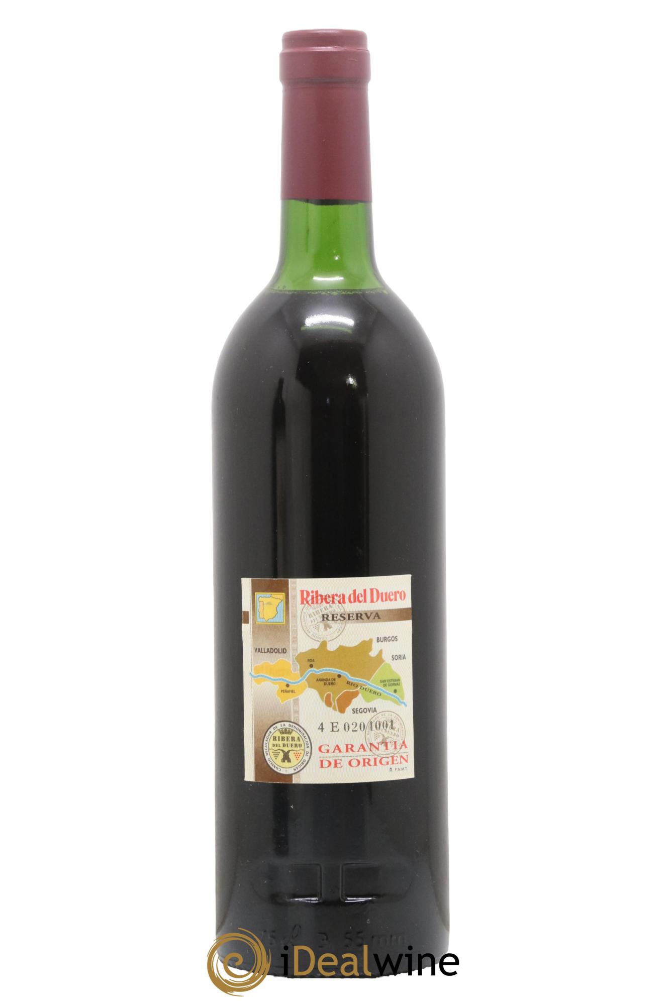 Ribera Del Duero DO Vega Sicilia Valbuena 5 ano Famille Alvarez 1996 - Posten von 1 Flasche - 1