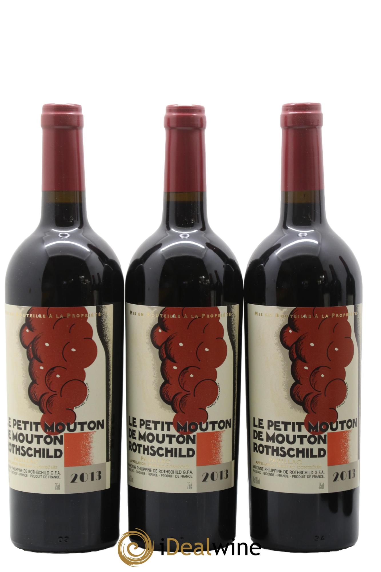 Petit Mouton Second Vin 2013 - Lotto di 6 bottiglie - 1