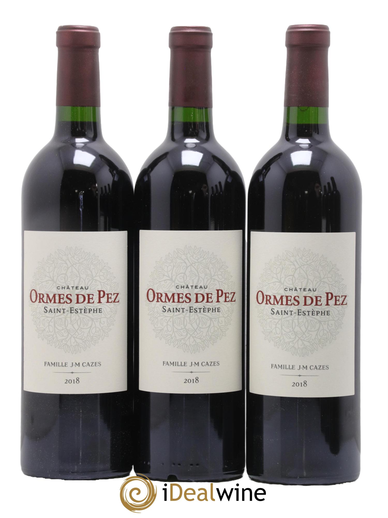 Château les Ormes de Pez 2018 - Lotto di 6 bottiglie - 1