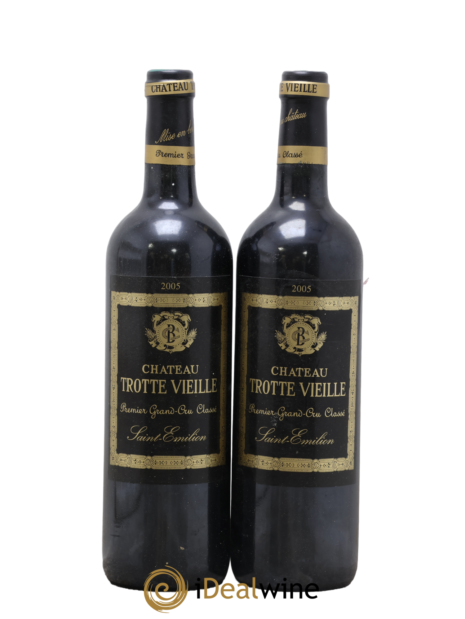 Château Trotte Vieille 1er Grand Cru Classé B 2005 - Lot de 2 bouteilles - 0