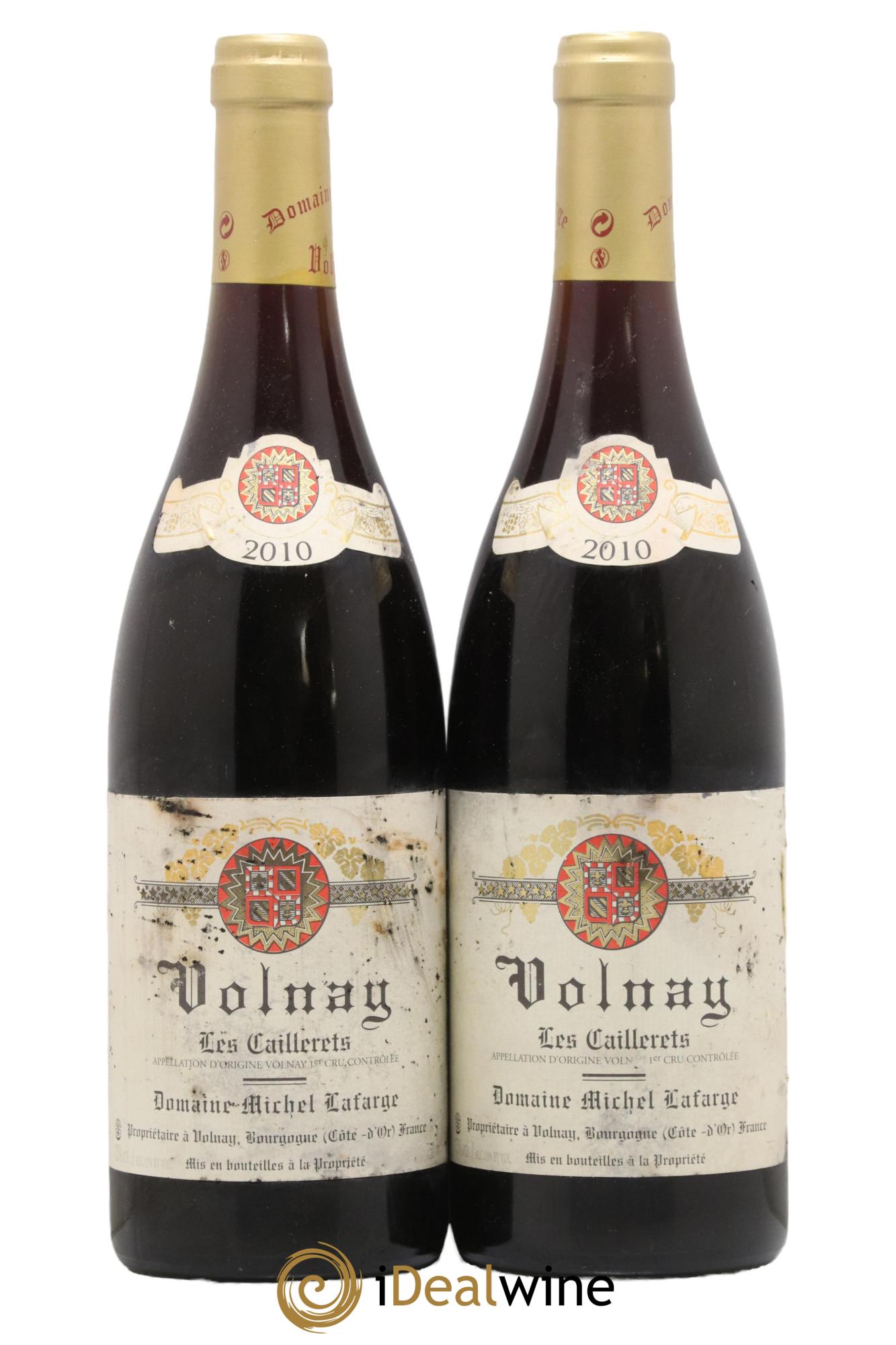 Volnay 1er Cru Les Caillerets Lafarge (Domaine) 2010 - Lot de 2 bouteilles - 0