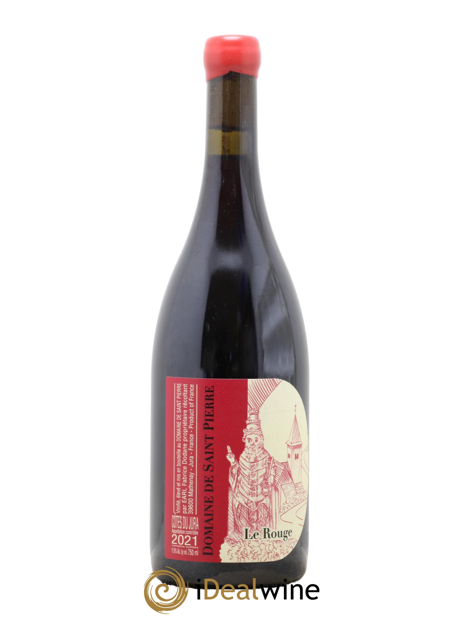 Arbois Le Rouge Saint-Pierre (Domaine) Fabrice Dodane 2021 - Lot de 1 bouteille - 0