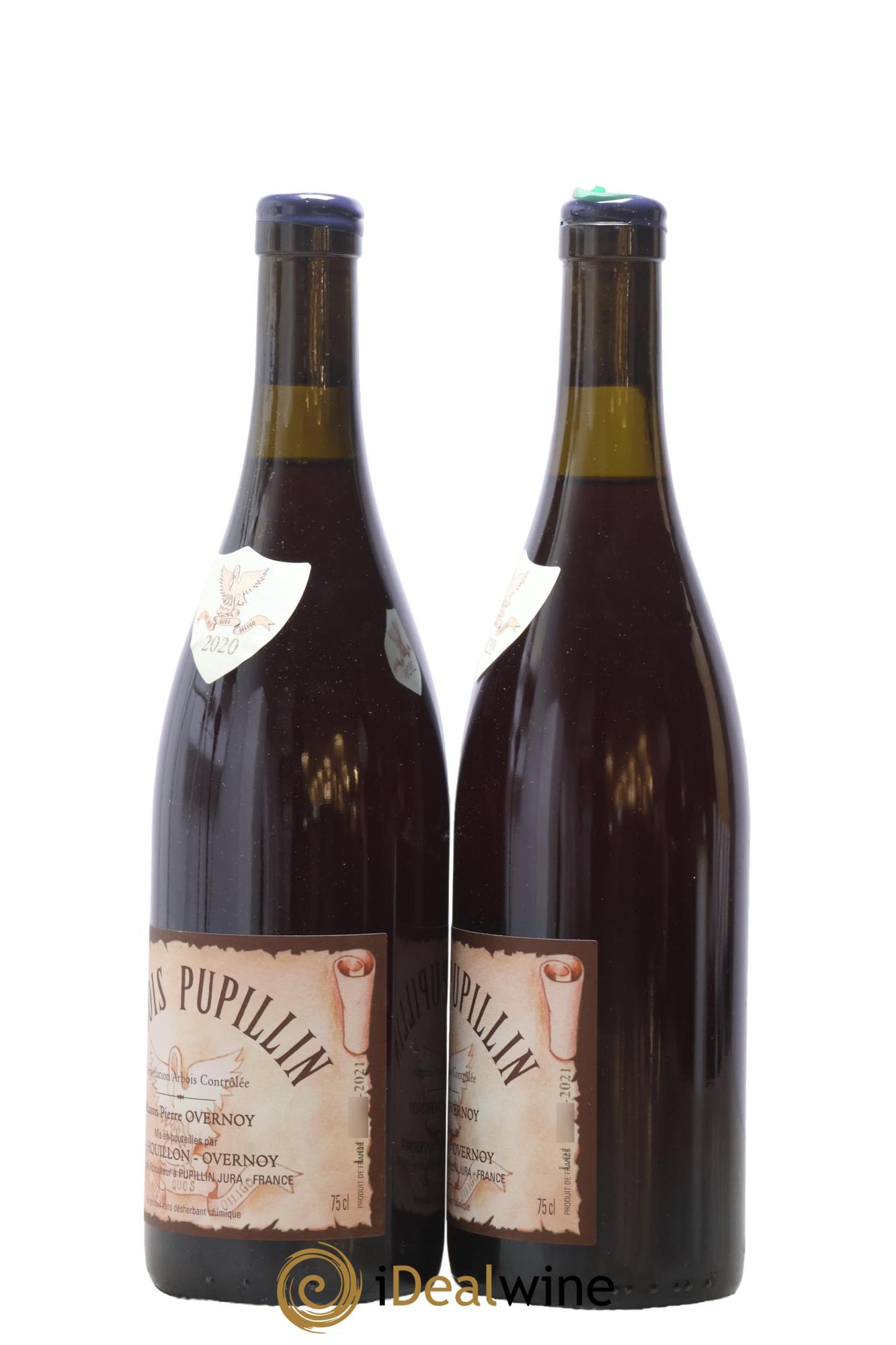 Arbois-Pupillin Ploussard Trousseau (cire violette) Overnoy-Houillon (Domaine) 2020 - Posten von 2 Flaschen - 1