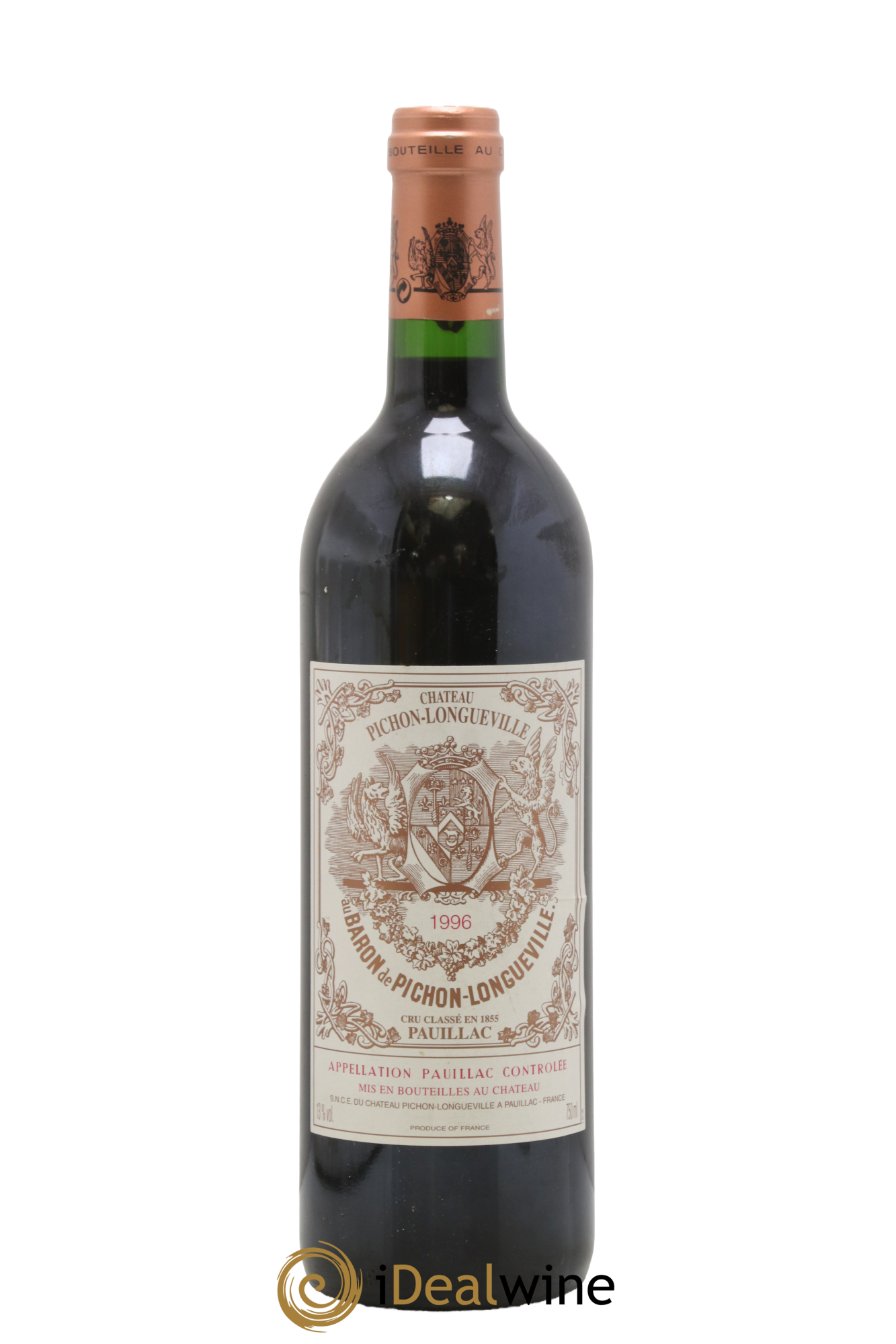Pichon Longueville Baron 2ème Grand Cru Classé 1996 - Lotto di 1 bottiglia - 0