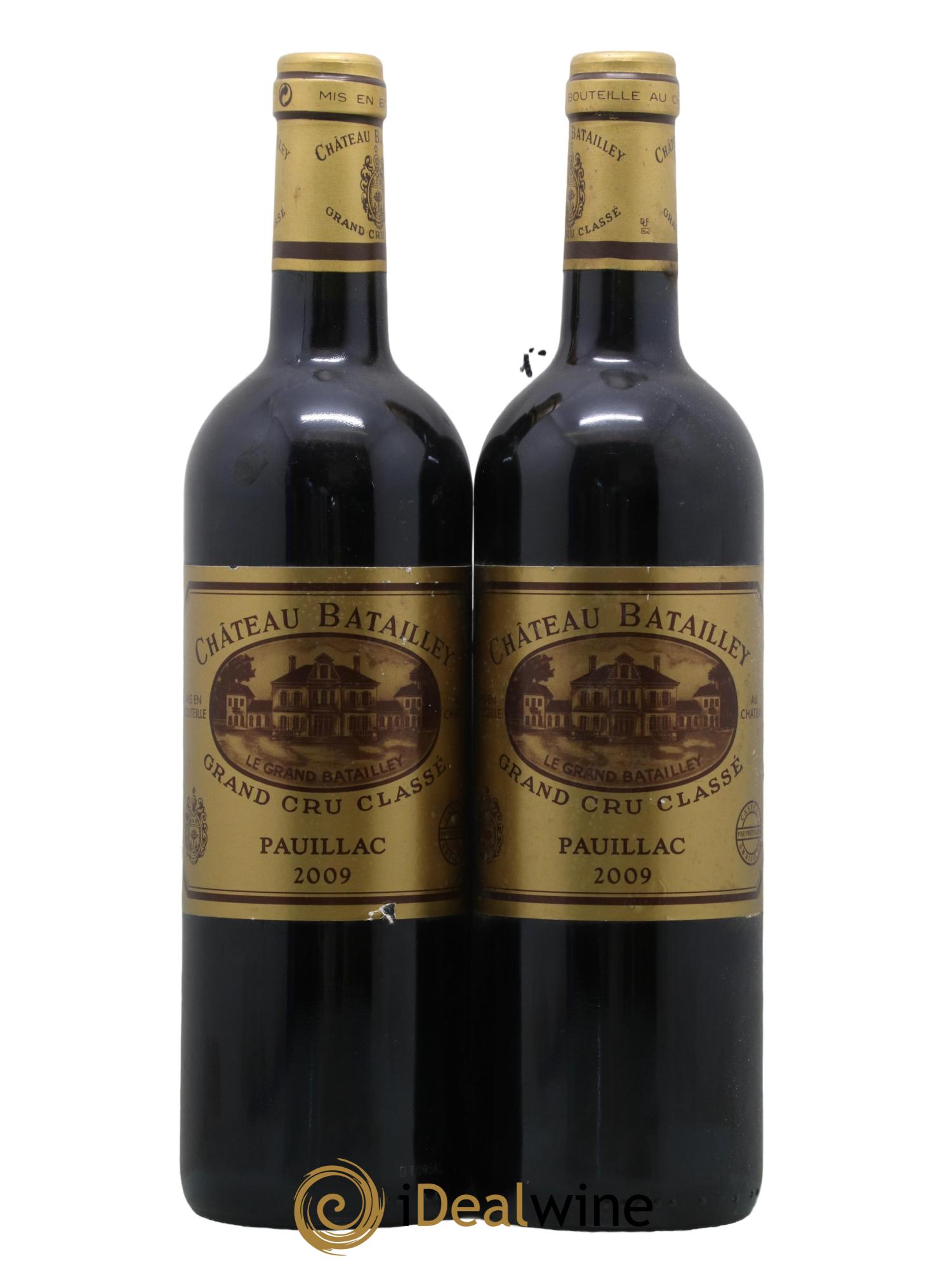 Château Batailley 5ème Grand Cru Classé 2009 - Lot de 2 bouteilles - 0