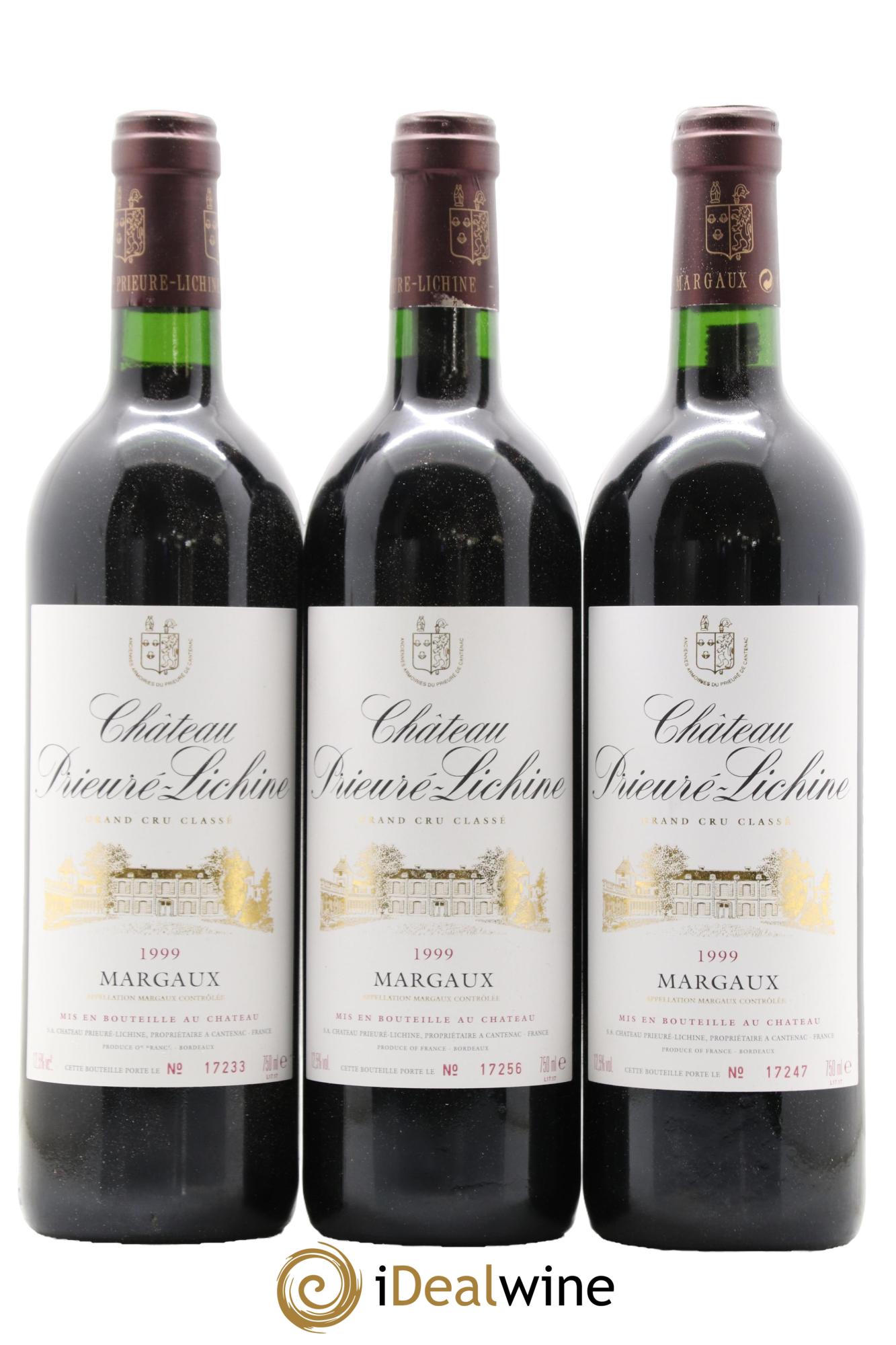 Château Prieuré Lichine 4ème Grand Cru Classé 1999 - Lot de 12 bouteilles - 4