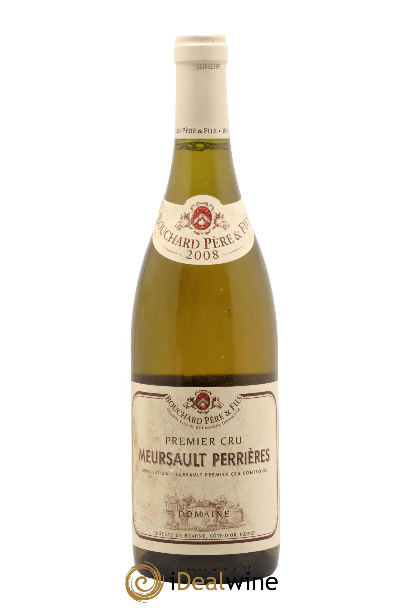 Meursault 1er Cru Perrières Bouchard Père & Fils 2008 - Posten von 1 Flasche - 0