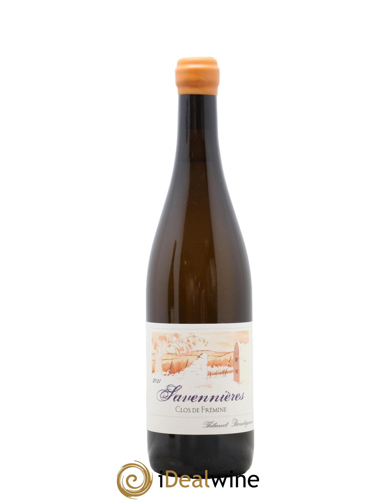 Savennières Clos de Frémine Thibaud Boudignon 2021 - Lot de 1 bouteille - 0