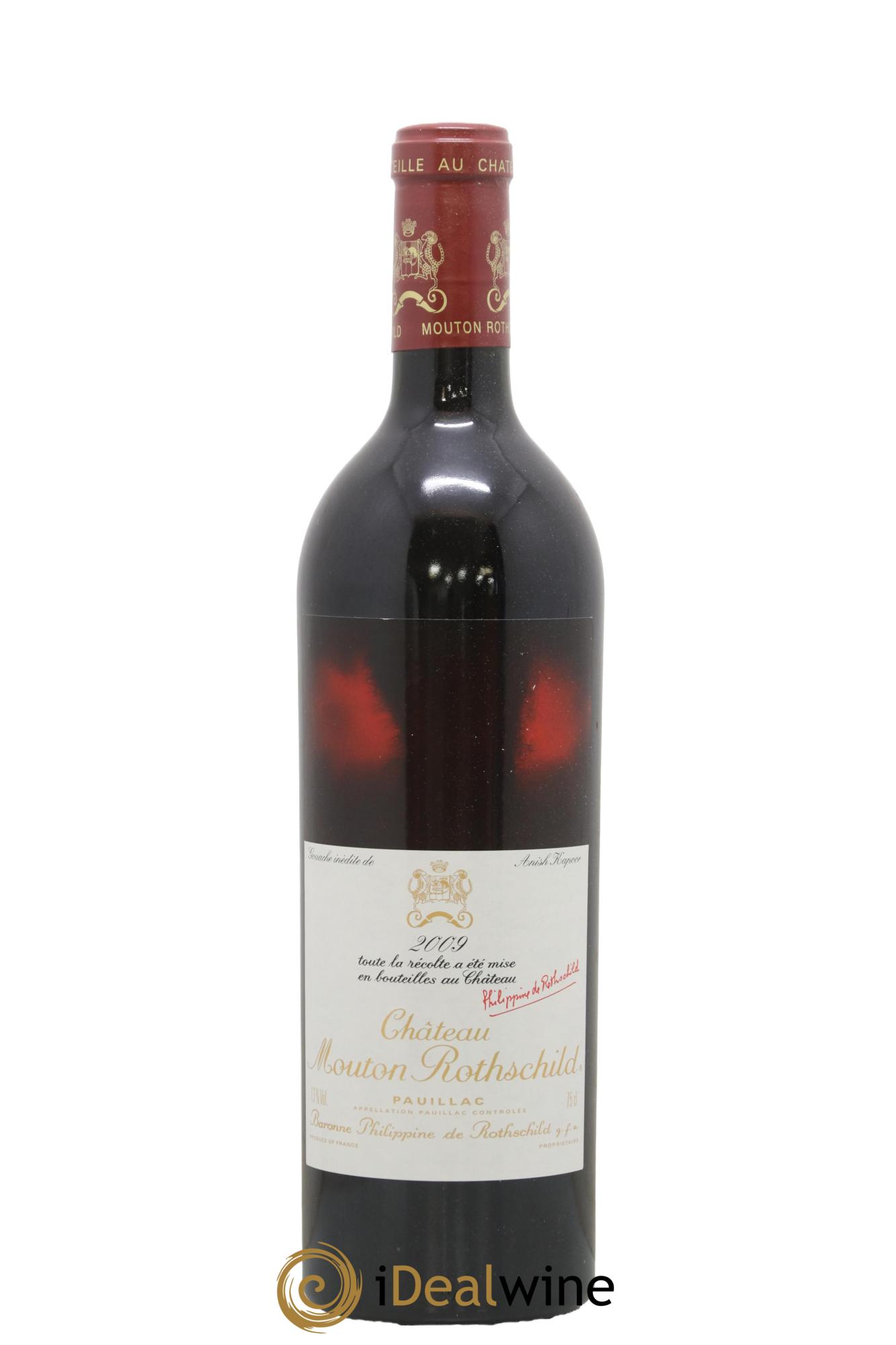 Château Mouton Rothschild 1er Grand Cru Classé 2009 - Lot de 1 bouteille - 1