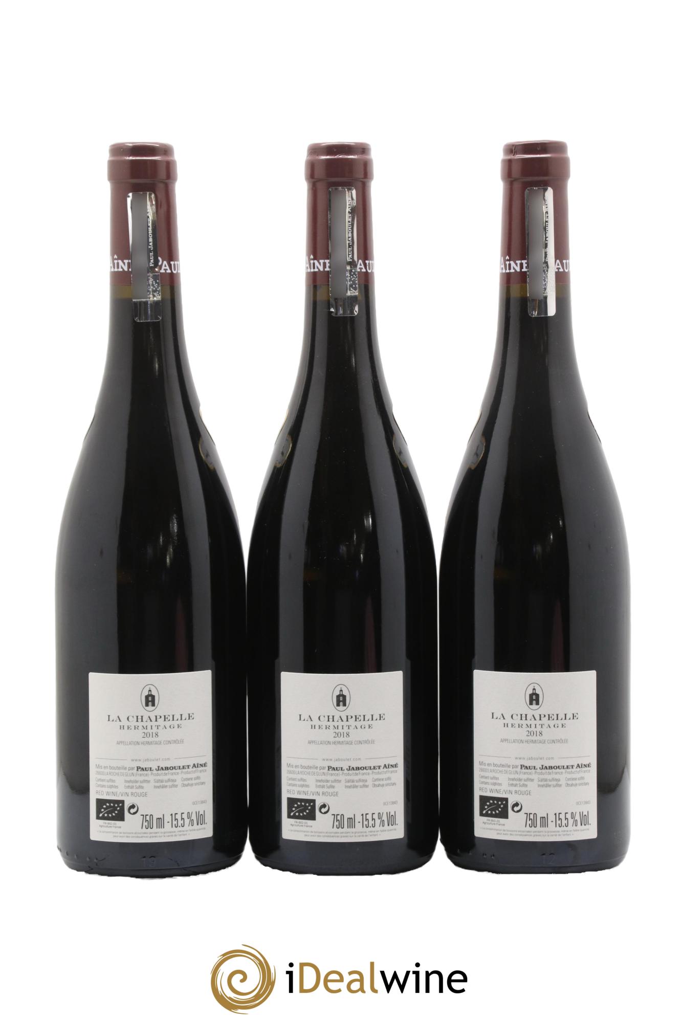 Hermitage La Chapelle Paul Jaboulet Ainé 2018 - Posten von 6 Flaschen - 2