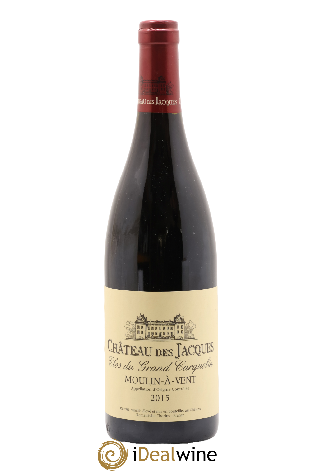 Moulin-à-Vent Clos du Grand Carquelin Château des Jacques 2015 - Lot de 1 bouteille - 0