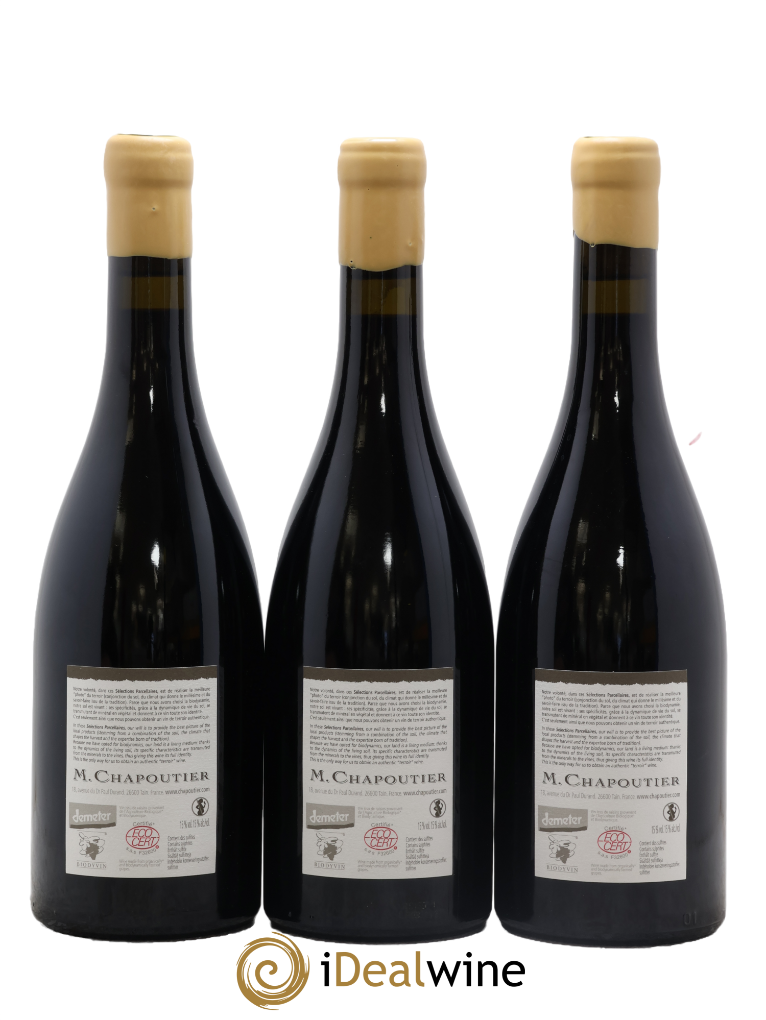 Hermitage Ermitage Les Greffieux Chapoutier 2006 - Lot de 6 bouteilles - 4