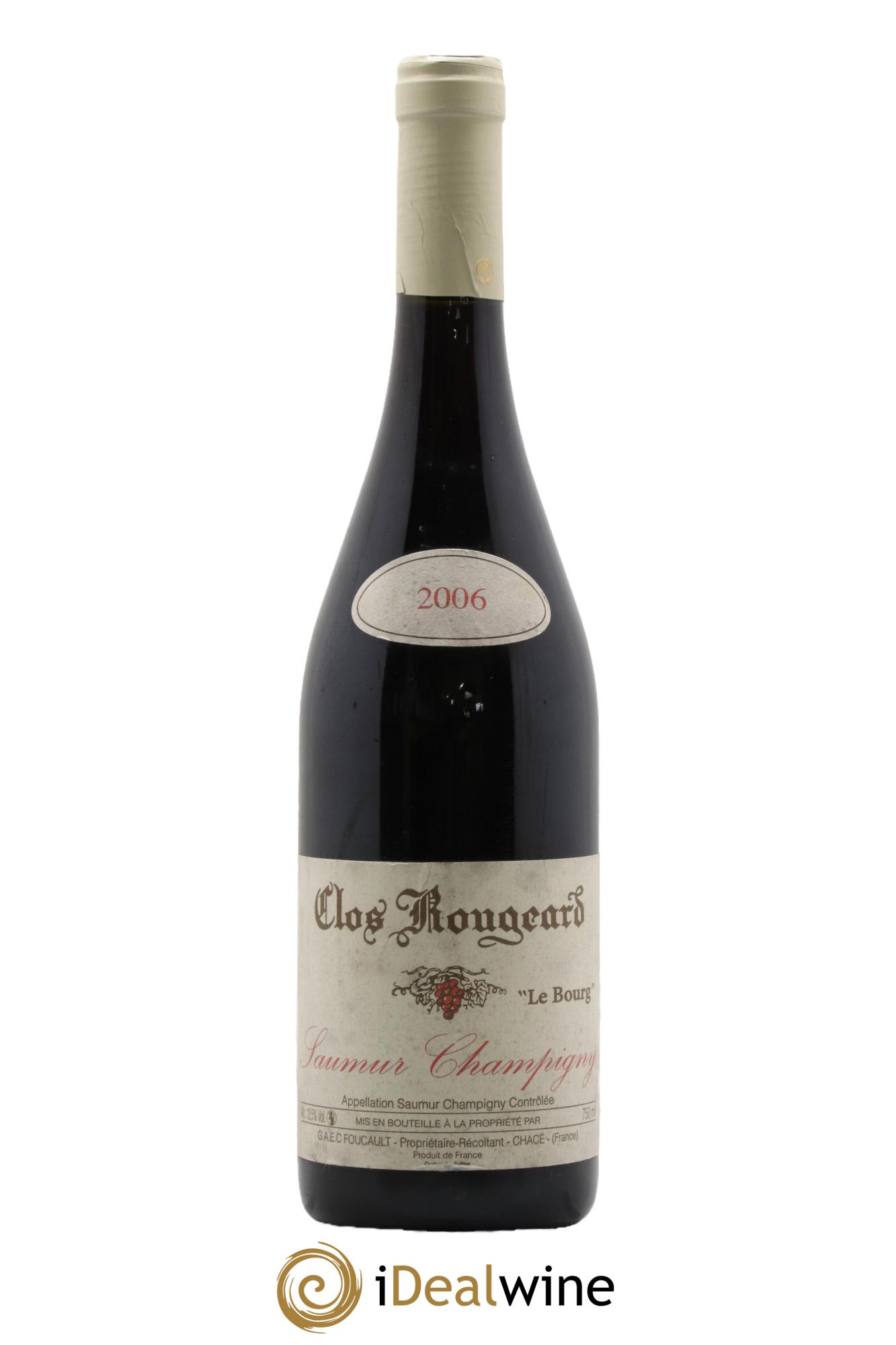 Saumur-Champigny Le Bourg Clos Rougeard 2006 - Lot de 1 bouteille - 0
