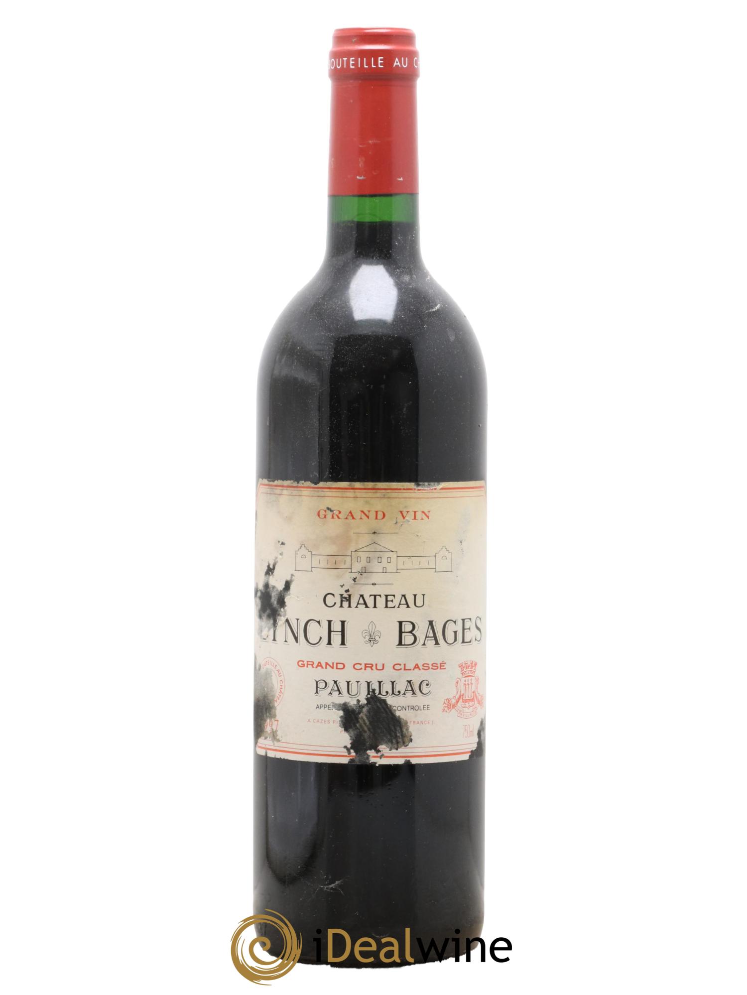 Château Lynch Bages 5ème Grand Cru Classé 1997 - Lot de 1 bouteille - 0