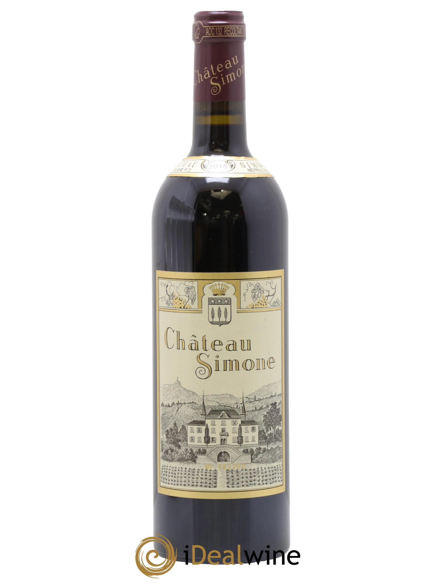 Palette Château Simone Famille Rougier 2015 - Posten von 1 Flasche - 0