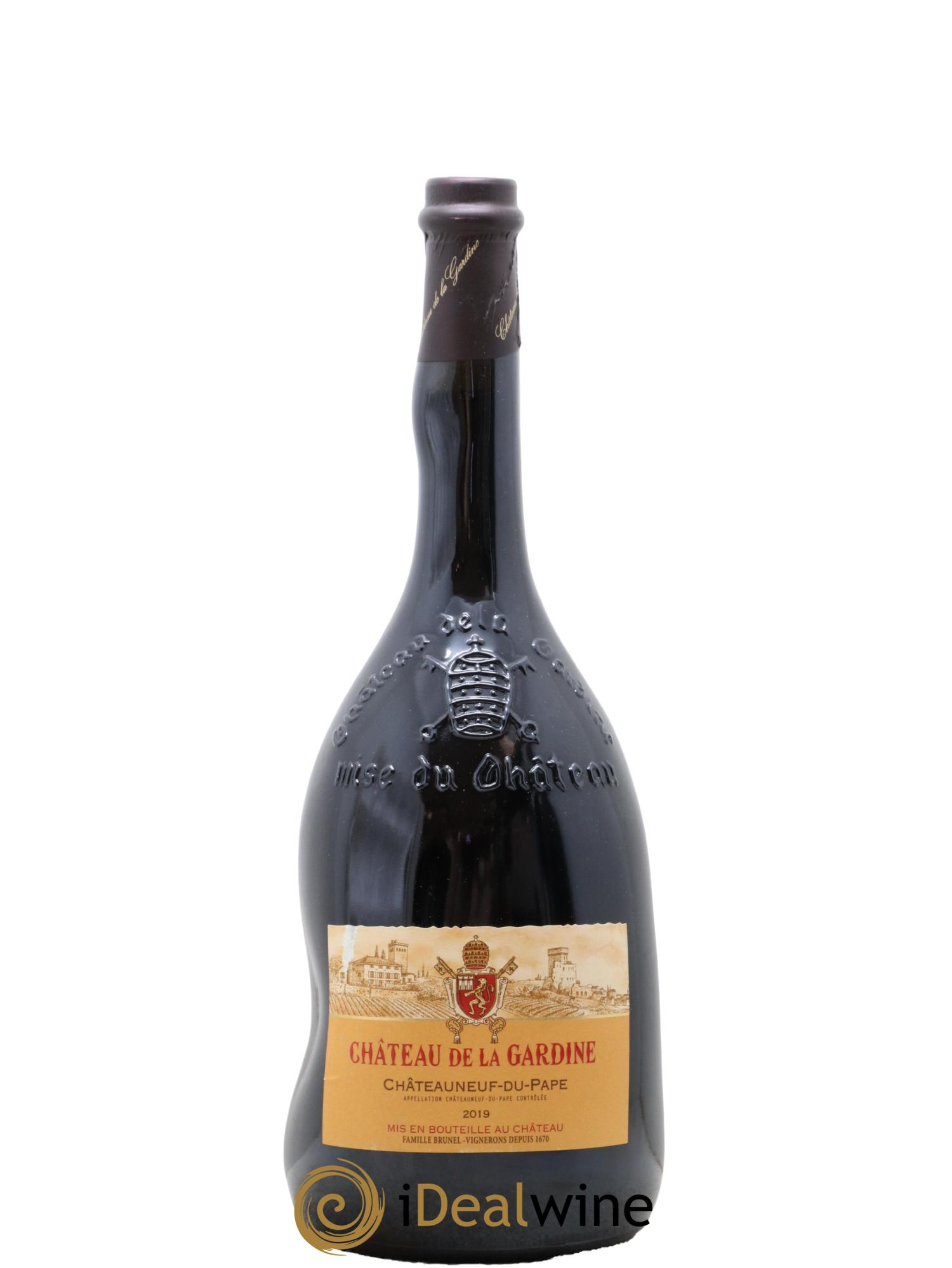 Châteauneuf-du-Pape Château de La Gardine Famille Brunel 2019 - Lot de 1 magnum - 0
