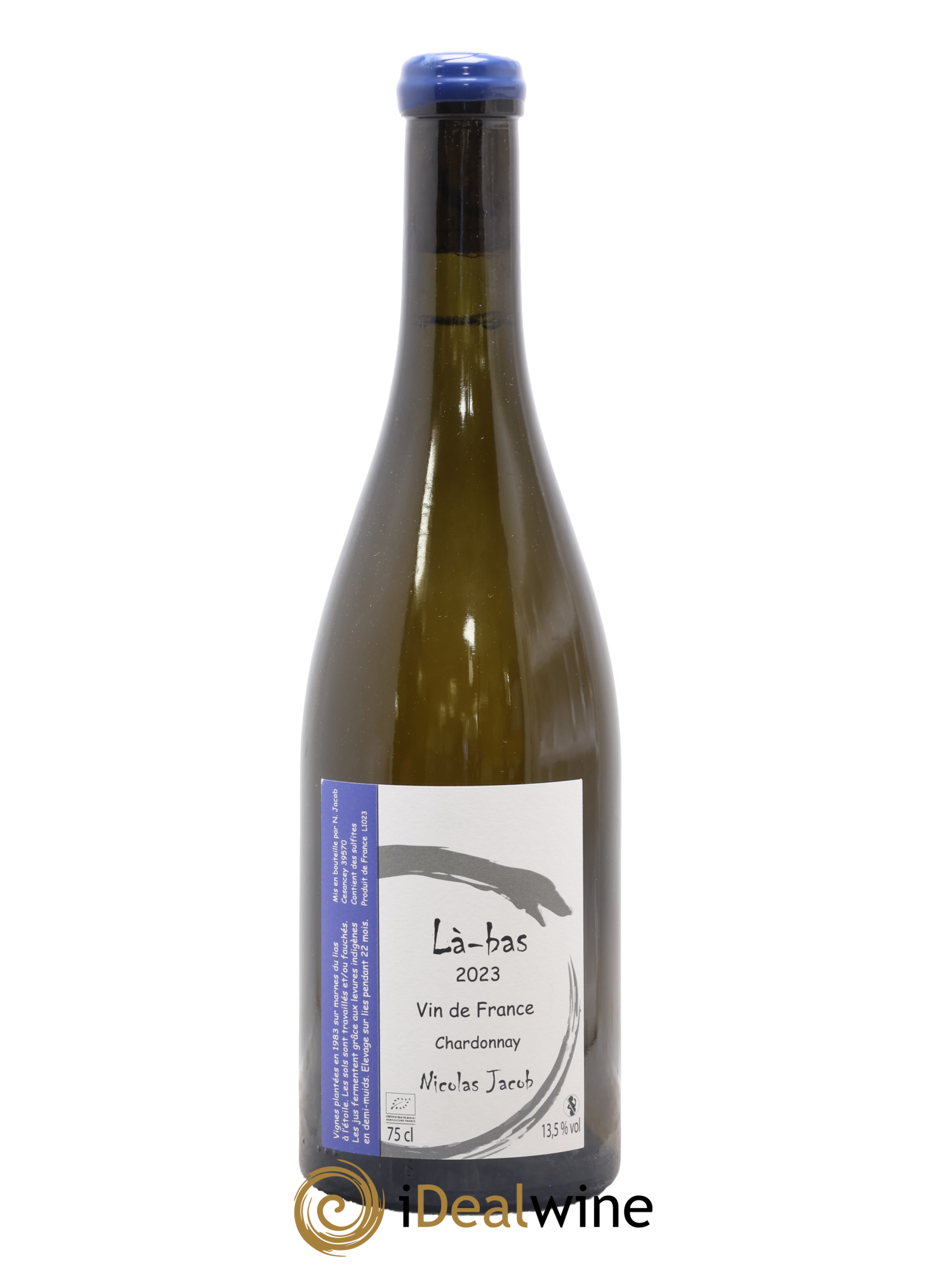 Vin de France Là-Bas Chardonnay Nicolas Jacob 2023 - Lot of 1 bottle - 0