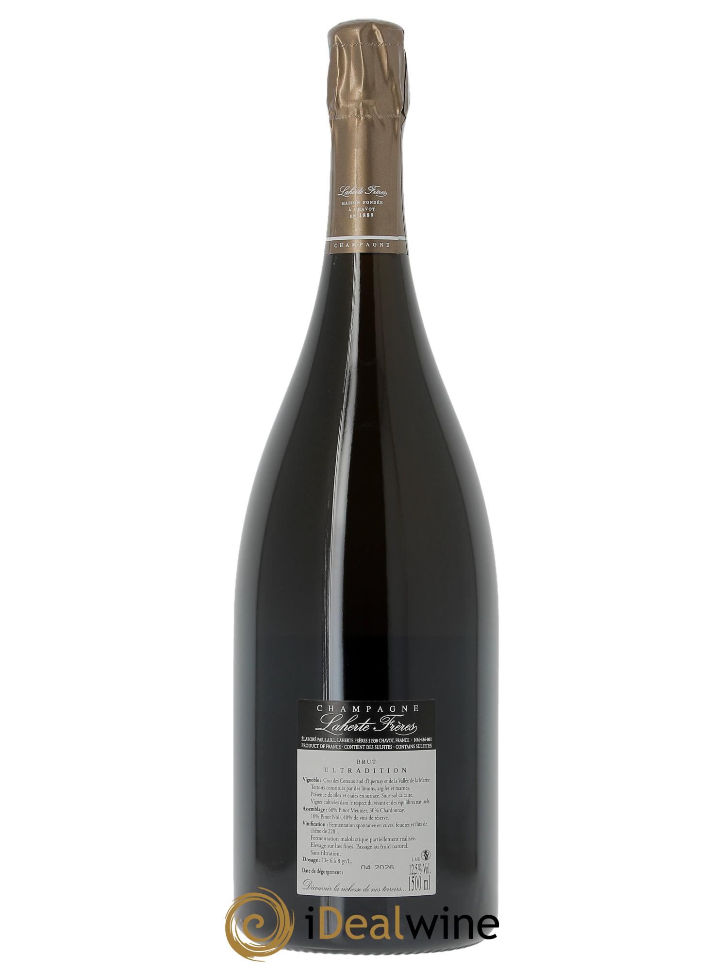 Ultradition Extra-Brut Laherte Frères - Lot of 1 magnum - 1