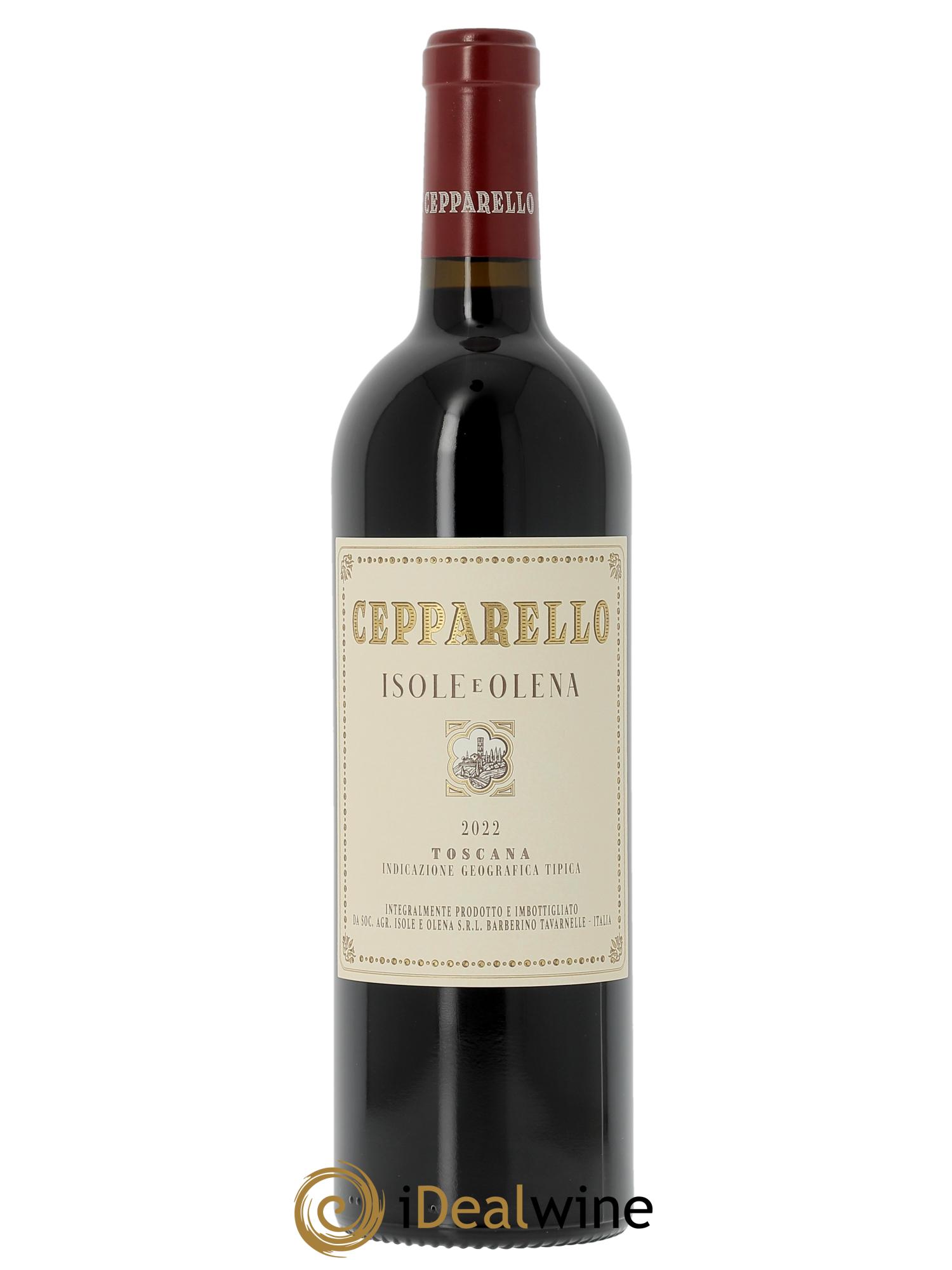 Toscana IGT Cepparello Isole e olena 2022 - Posten von 1 Flasche - 0