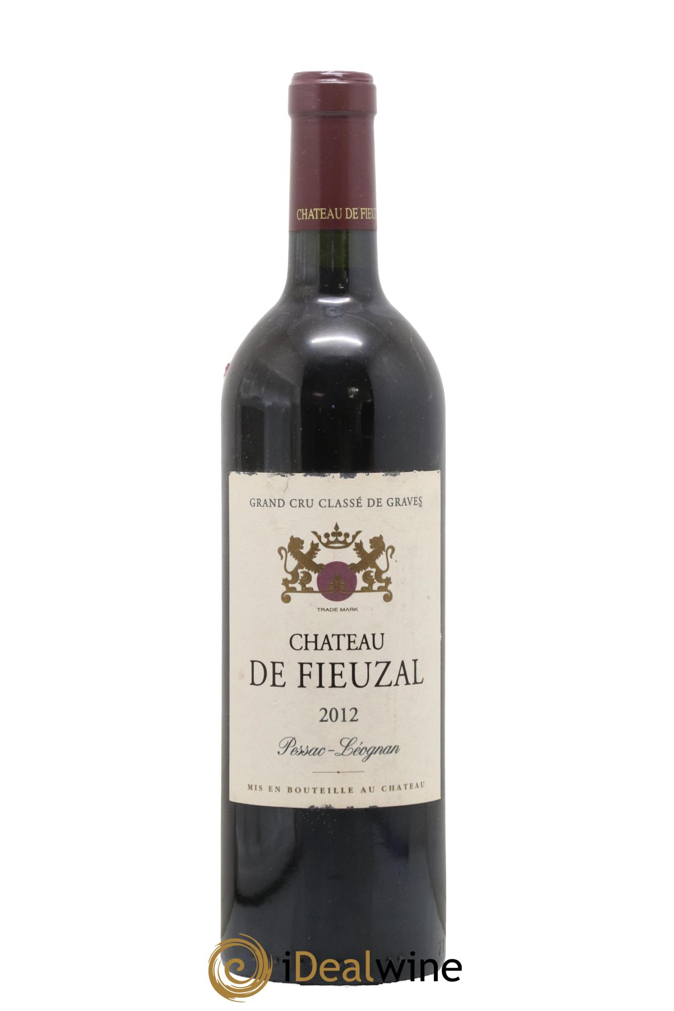 Château de Fieuzal Cru Classé de Graves 2012 - Lot de 1 bouteille - 0