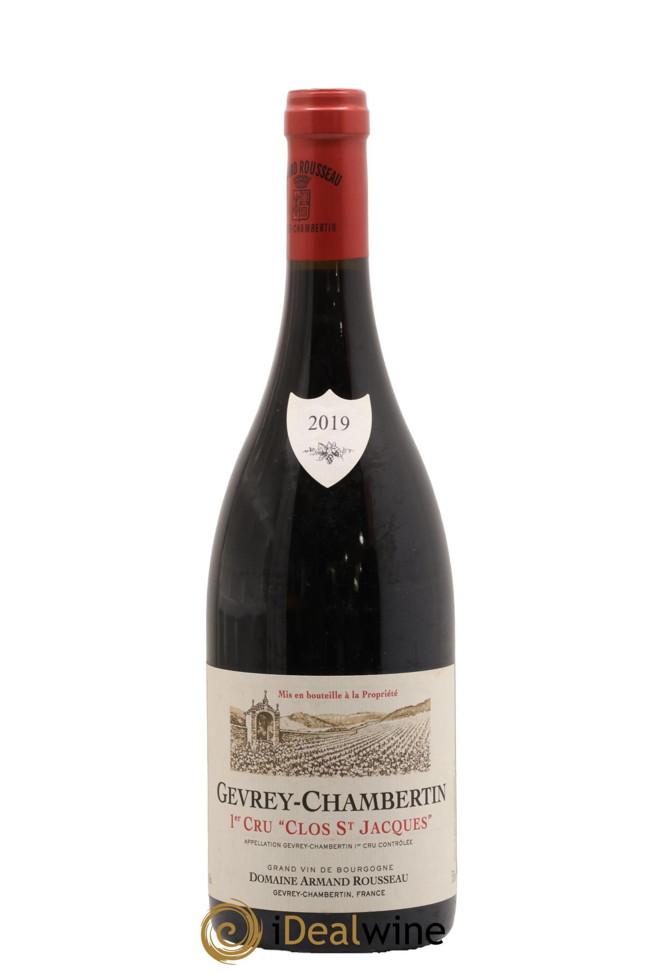 Gevrey-Chambertin 1er Cru Clos Saint-Jacques Armand Rousseau (Domaine) 2019 - Lot de 1 bouteille - 0