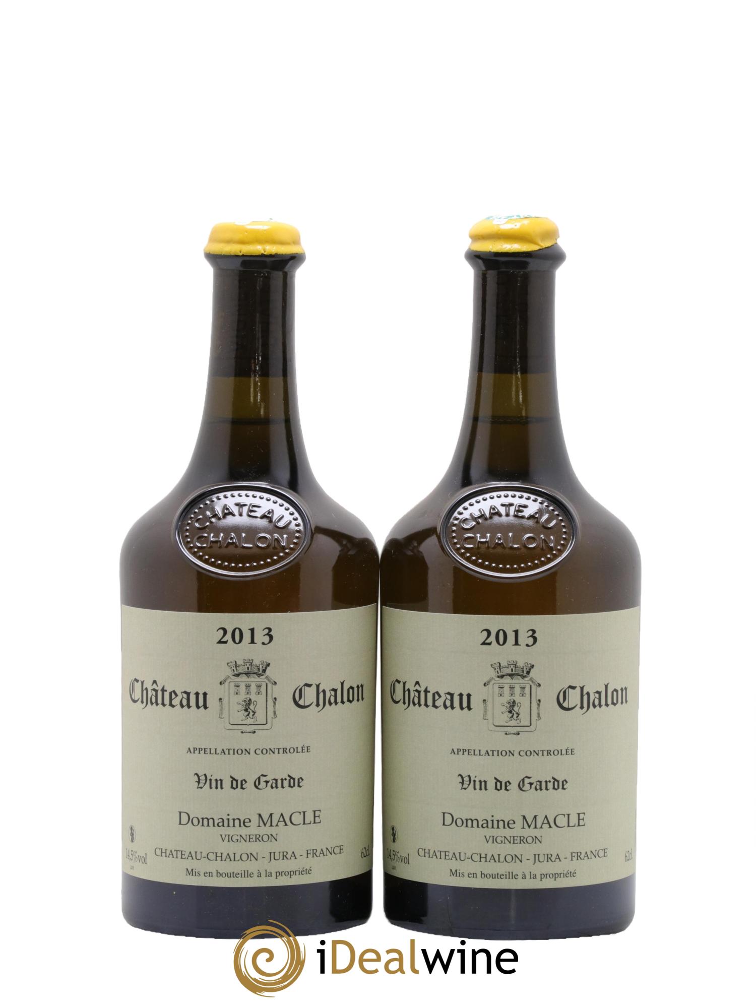 Château-Chalon Jean Macle 2013 - Lot de 2 clavelins - 0