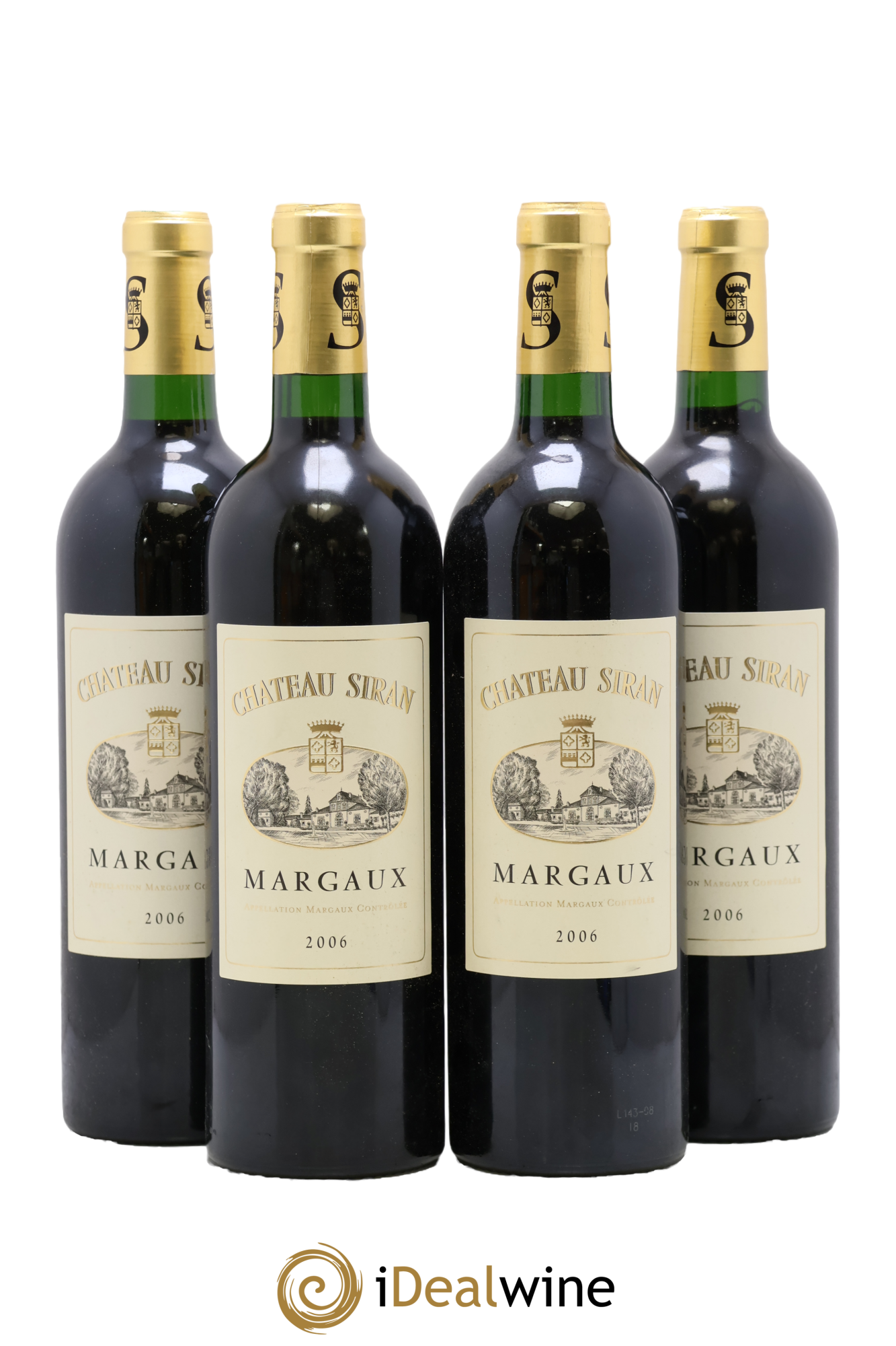 Château Siran 2006 - Lot de 4 bouteilles - 0