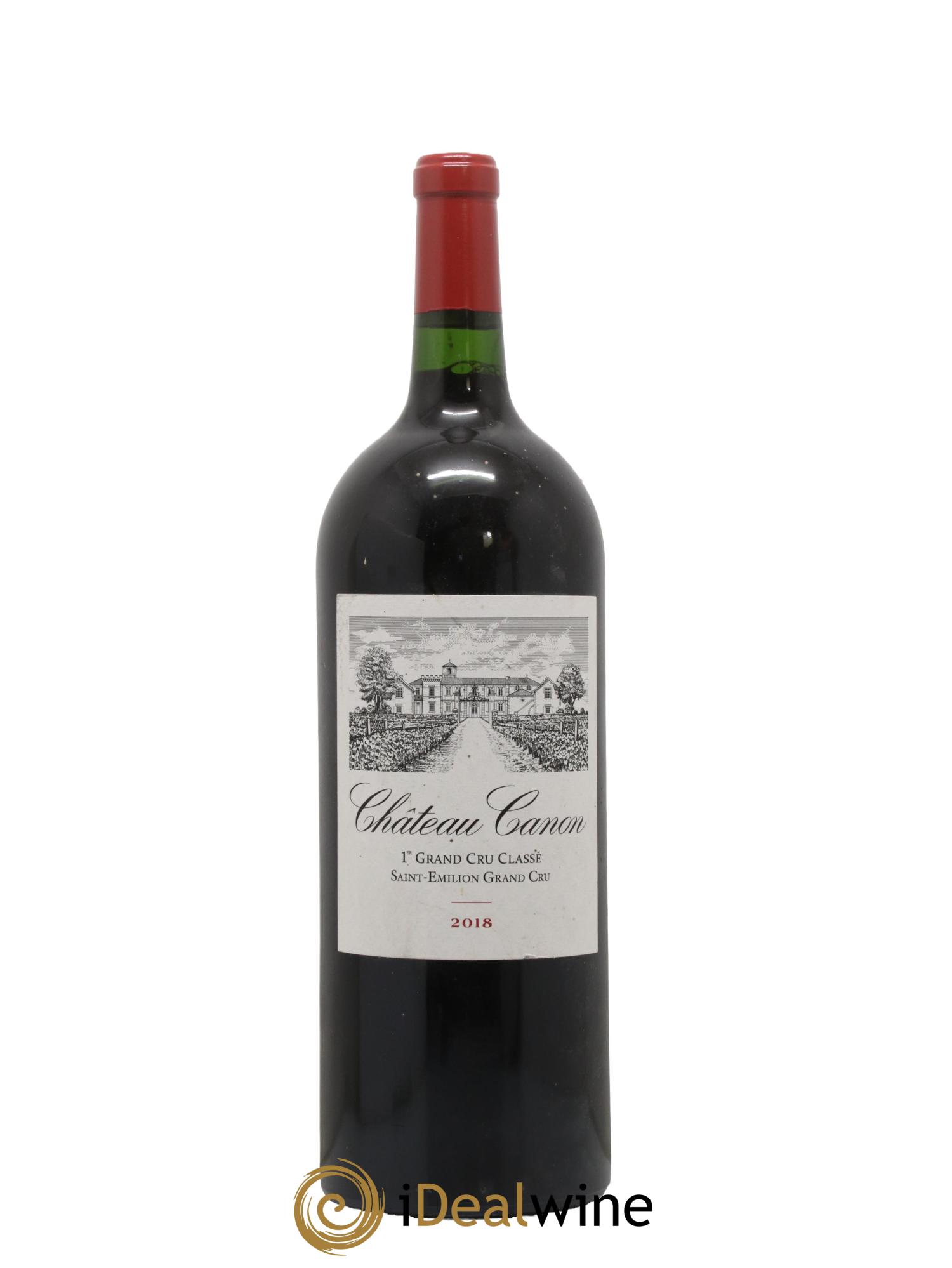Château Canon 1er Grand Cru Classé B 2018 - Lot de 1 magnum - 0
