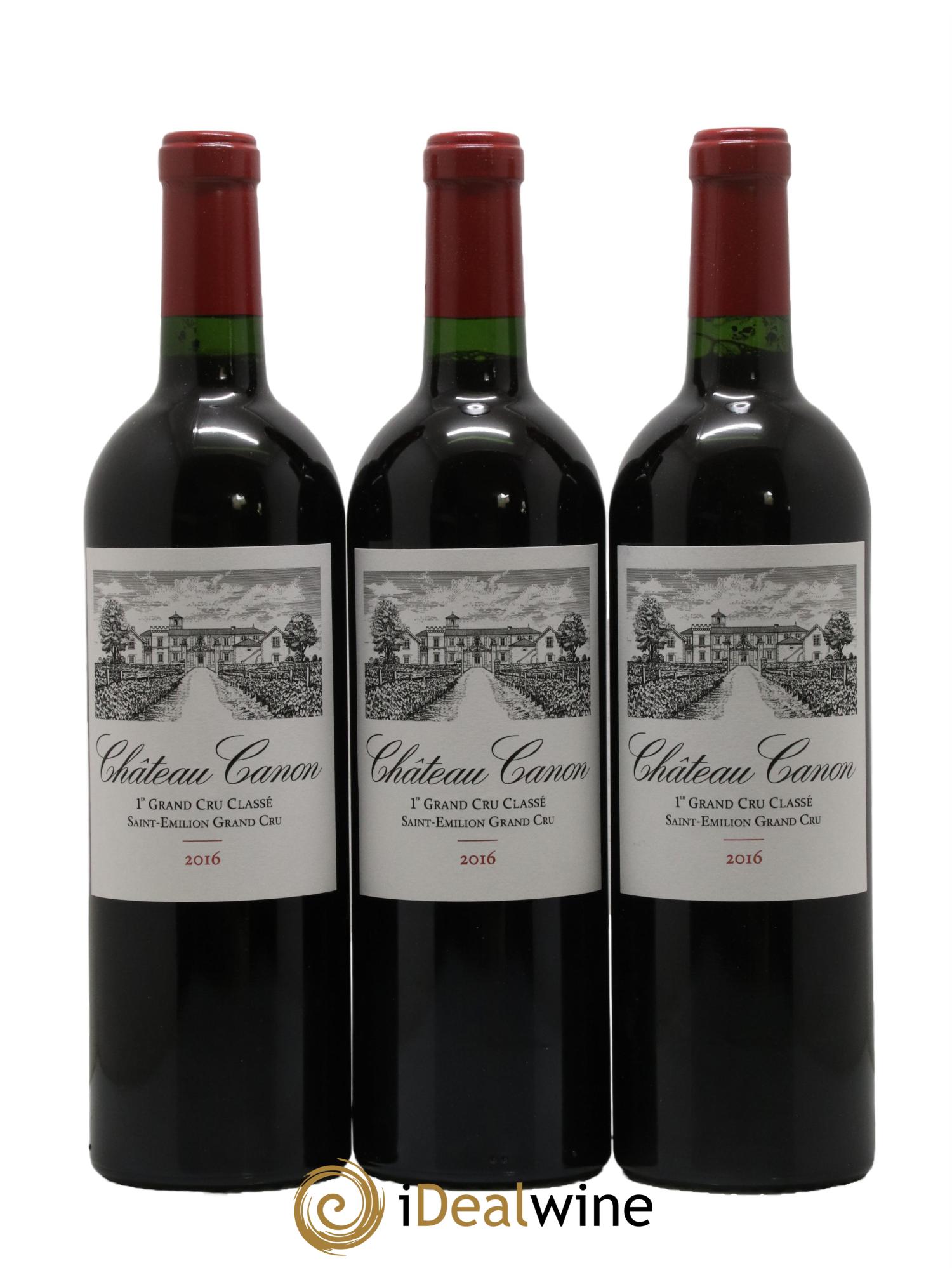 Château Canon 1er Grand Cru Classé B 2016 - Lot of 6 bottles - 2